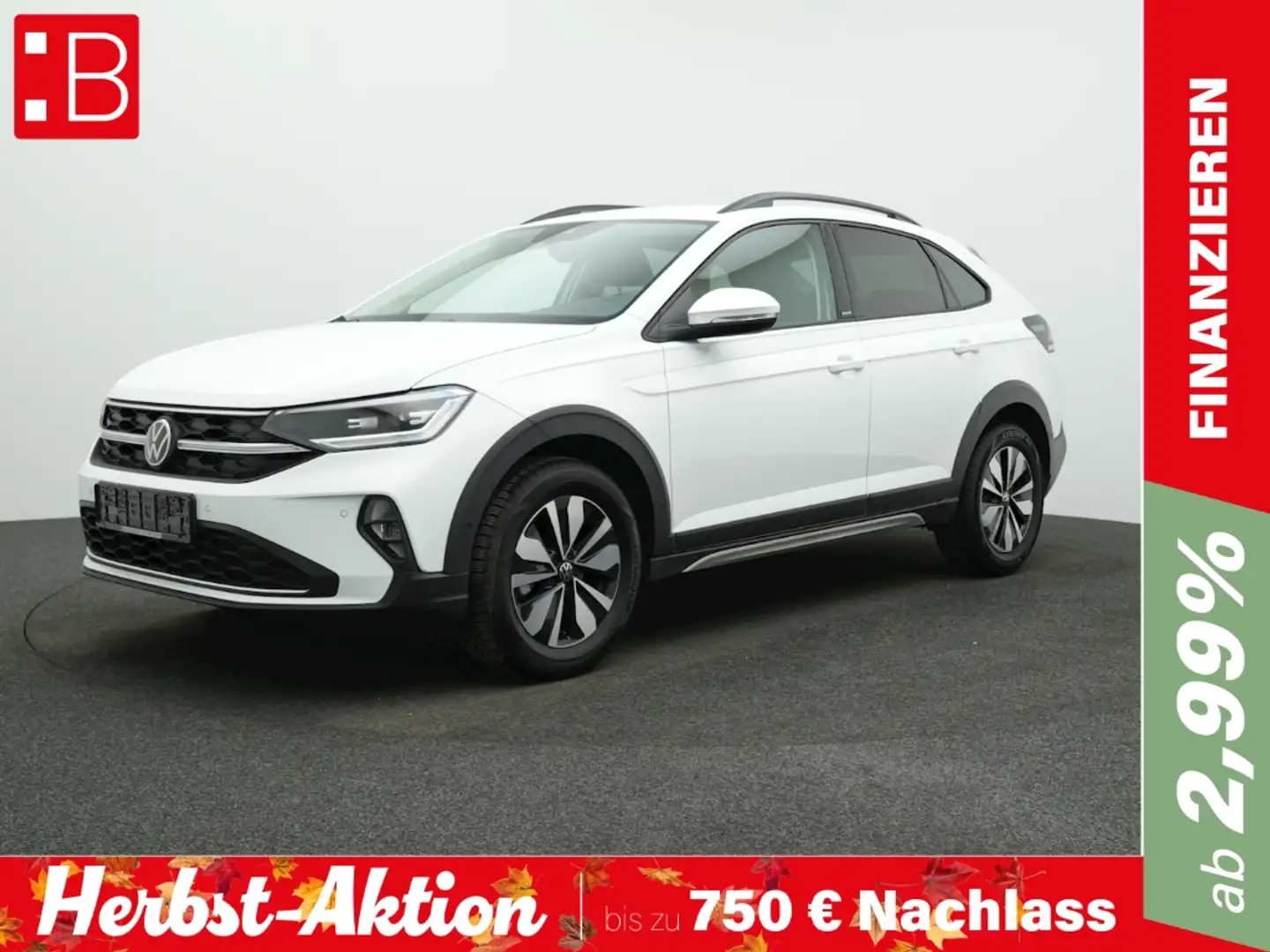 Volkswagen Taigo 1.0 TSI DSG Move MATRIX-LED NAVI AHK ACC KAMERA PA Weiß - 1