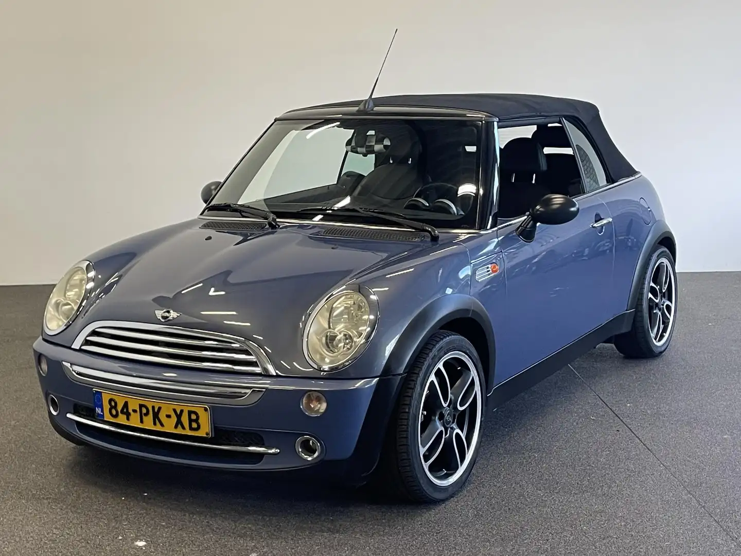 MINI Cooper Cabrio 1.6 Cooper Chili Lees opmerkingen Leder Parkeersen Bleu - 2