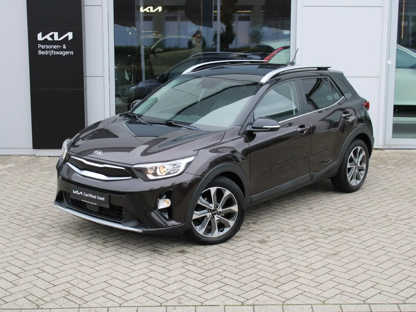 Kia Stonic 1.0 T-GDi ExecutiveLine Brun - 2