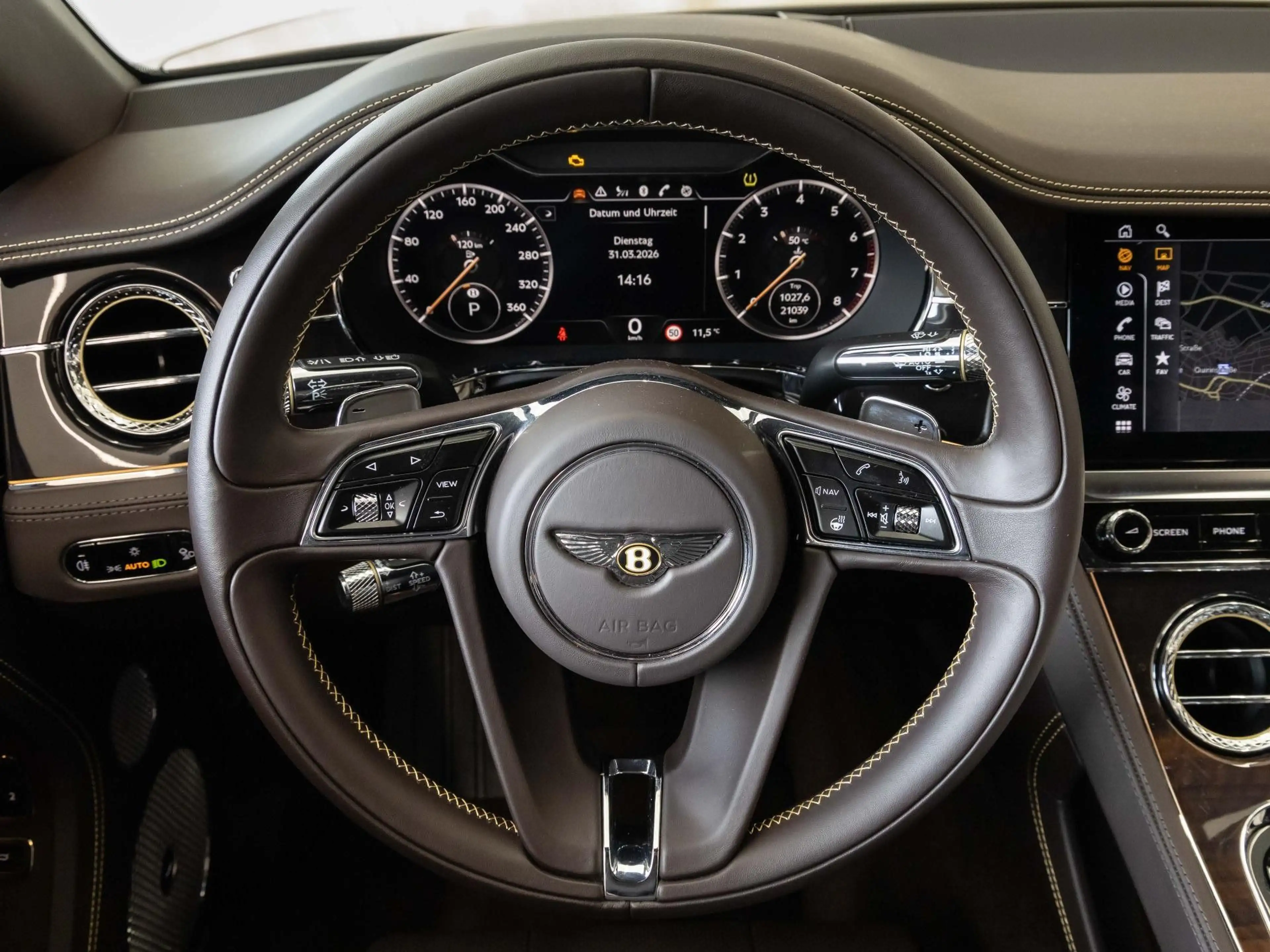 Bentley Continental New Continental GT W12 MULLINER / BLACKLINE / CARB — photo 11