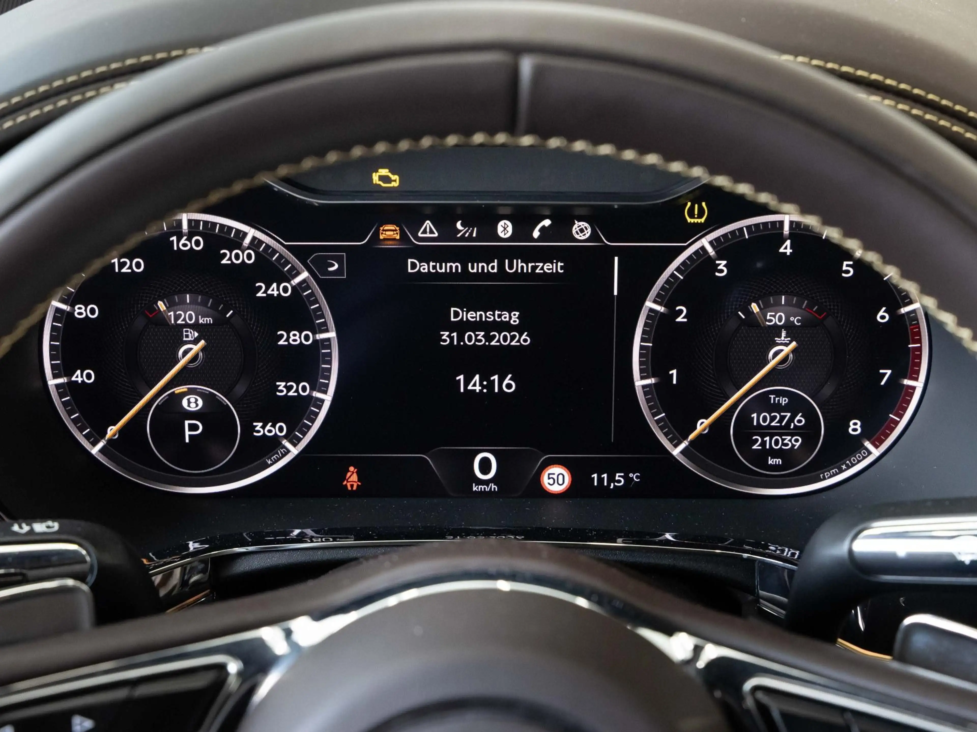Bentley Continental New Continental GT W12 MULLINER / BLACKLINE / CARB — photo 13