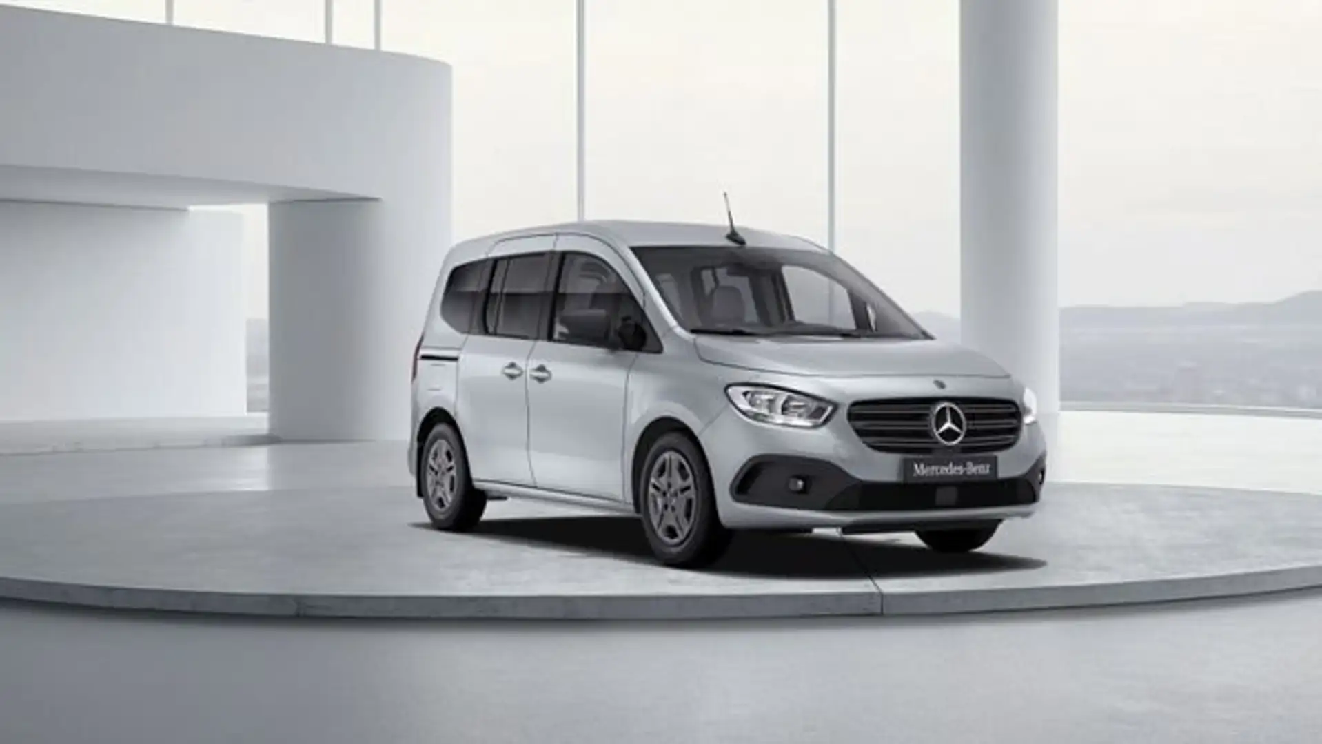 Mercedes-Benz Citan Tourer 110CDI Base Plateado - 1