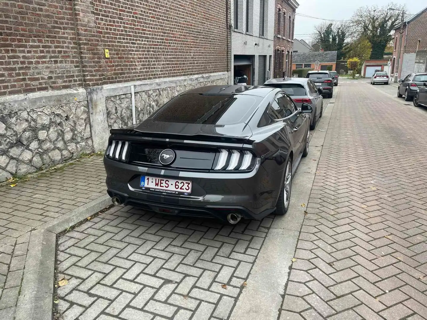 Ford Mustang 2.3 EcoBoost (EU6.2) Gris - 2