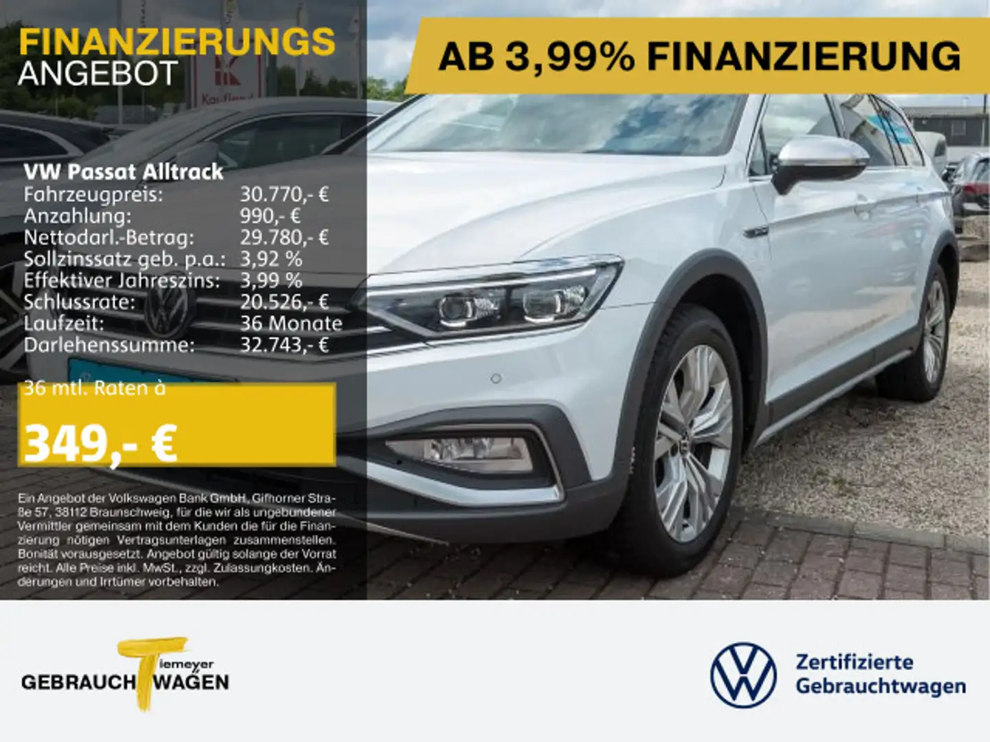 Volkswagen Passat Alltrack 2.0 TDI DSG ST.HEIZ IQ.LIGHT 360 Alb - 1
