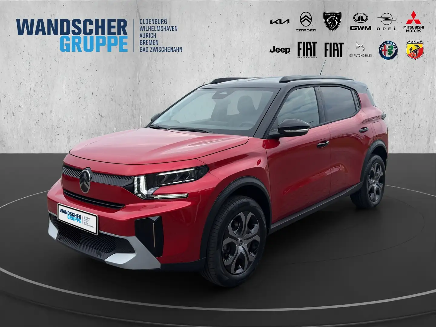 Citroen C3 Aircross 1.2 PureTech00 PLUS Turbo +Kam.+HUD Rot - 1