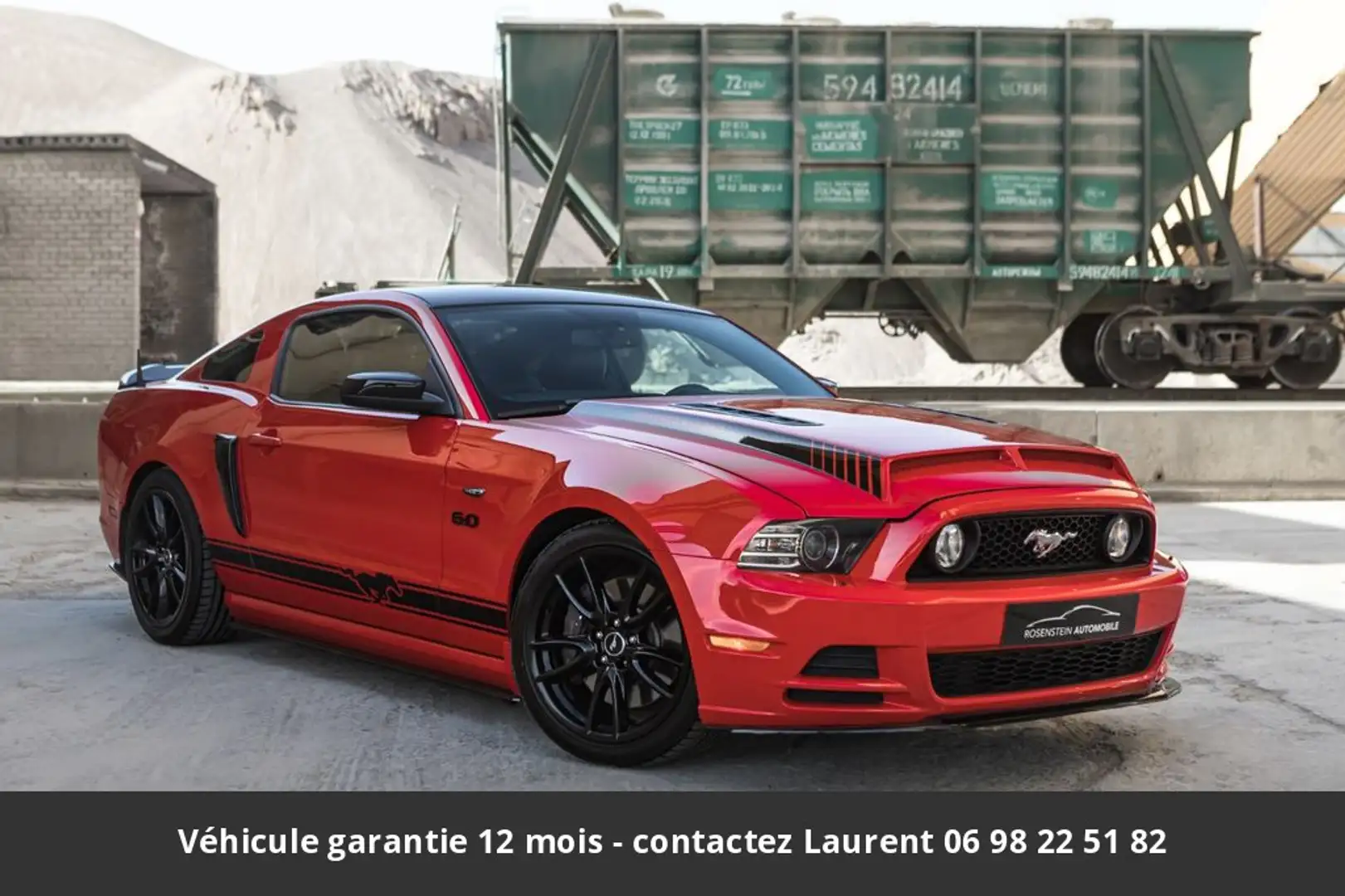 Ford Mustang GT Premium Tout compris hors homologation 4500e Rouge - 1