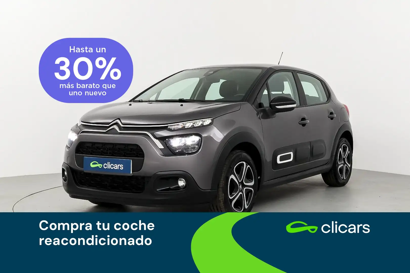 Citroen C3 Origin 1.5BlueHDi S&S Plus 100 Gris - 1