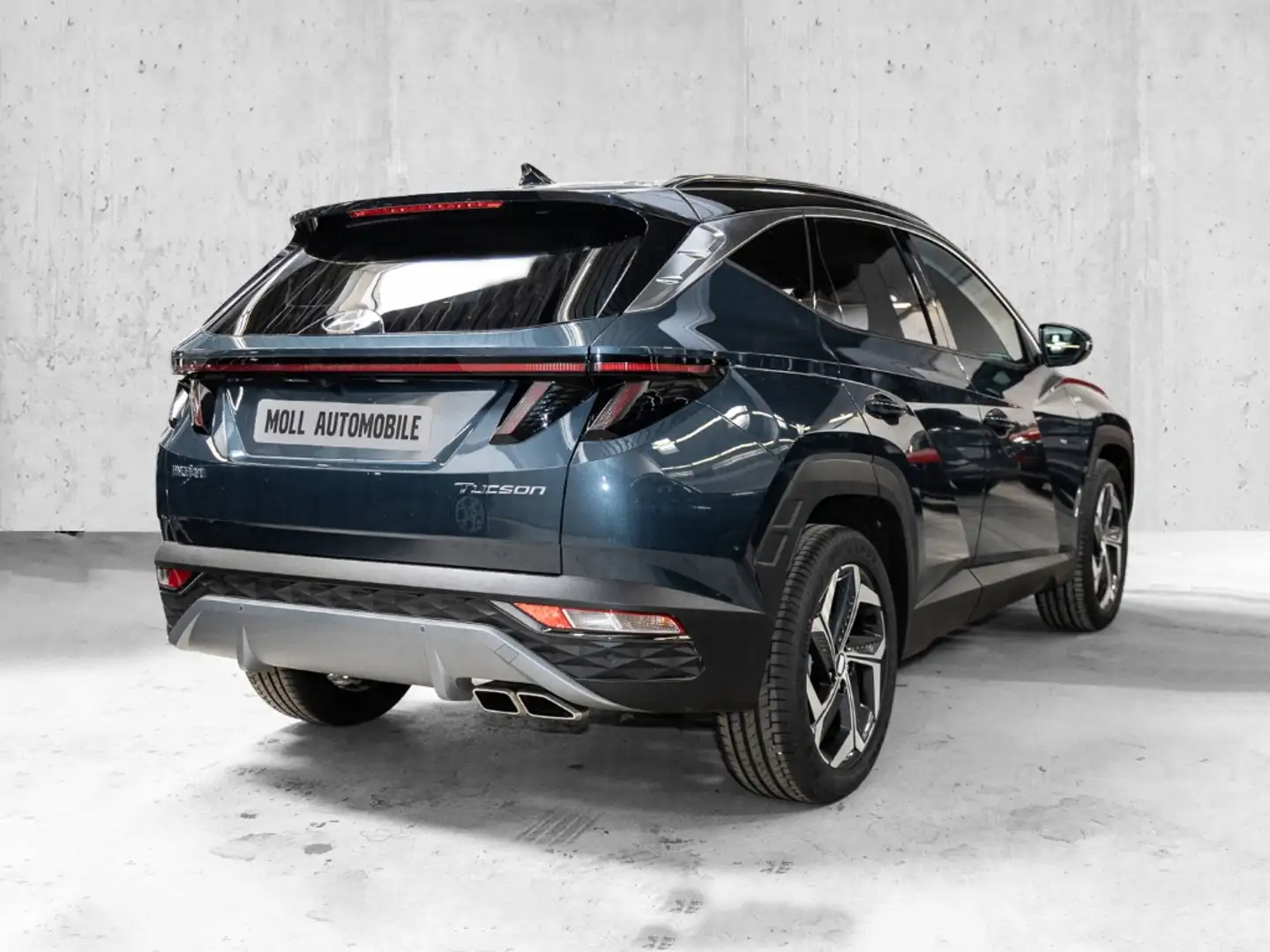 Hyundai TUCSON Tucson Prime Mild-Hybrid 2WD 1.6 T-GDI Dach Schwar Modrá - 2