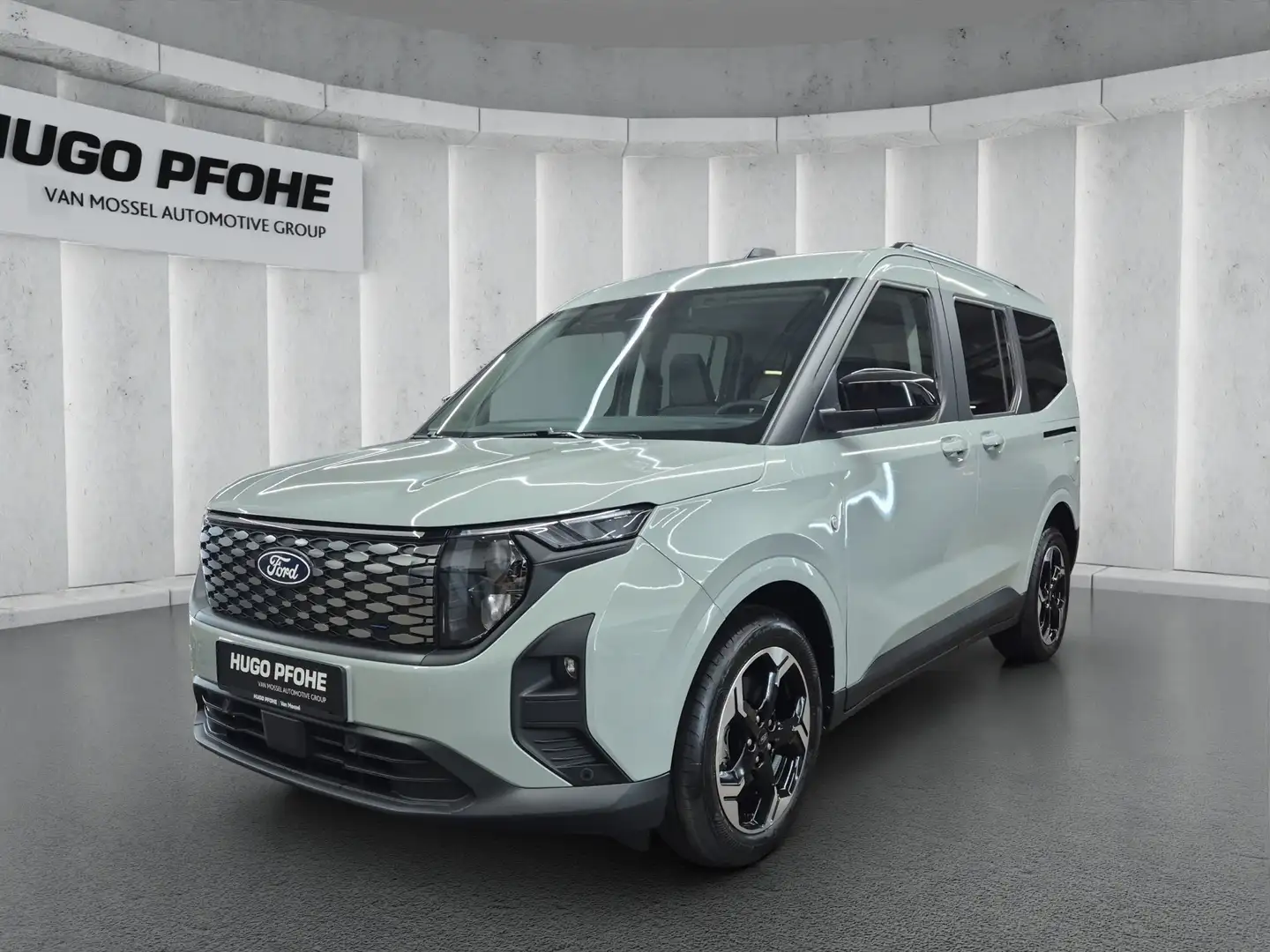 Ford Tourneo Courier Titanium Elektromotor 100 kW Kompaktvan. 5-türig Grau - 1