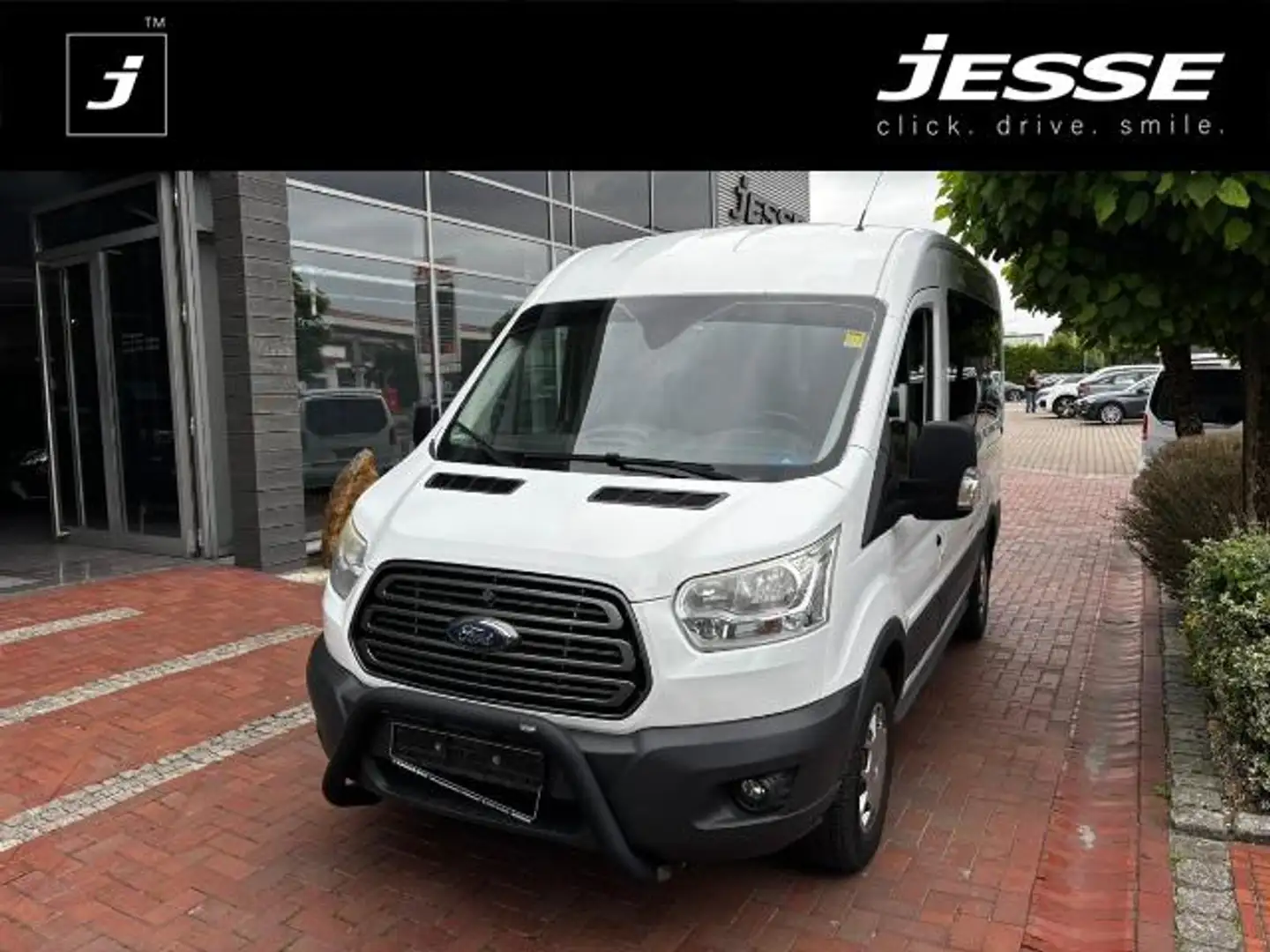Ford Transit 2.0 TDCI L2 350 Trend 9-Sitze  Standhzg. AHK SHZ Wit - 1