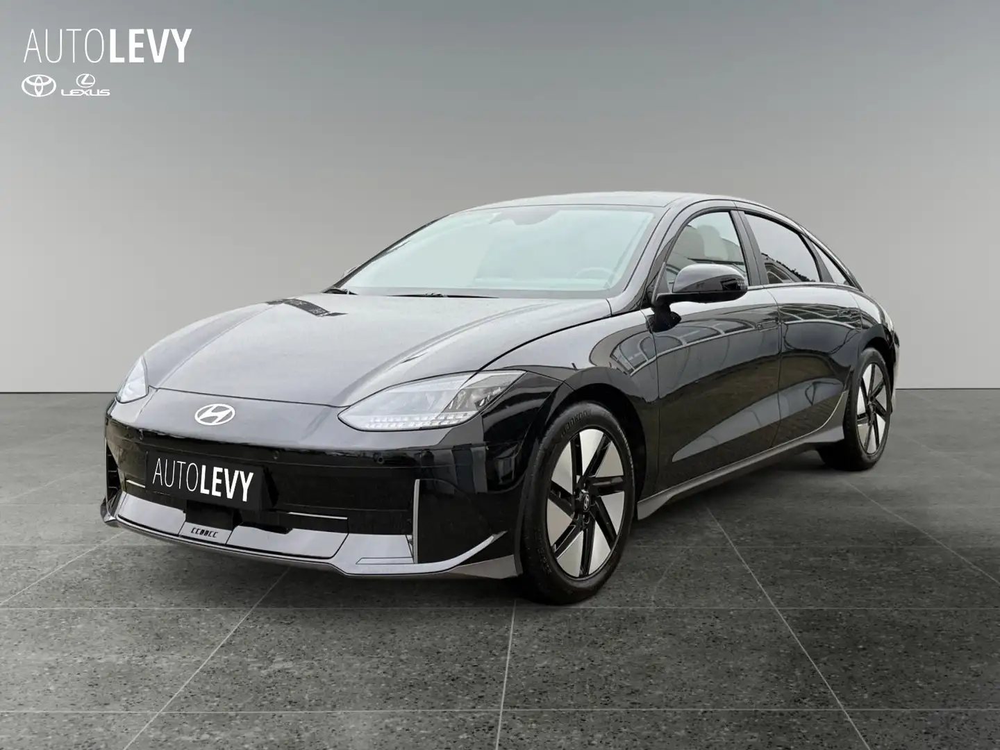 Hyundai IONIQ 6 Basis Elektro +53kWh+LHZ+SHZ+PDC+SpurH+++ Negro - 2