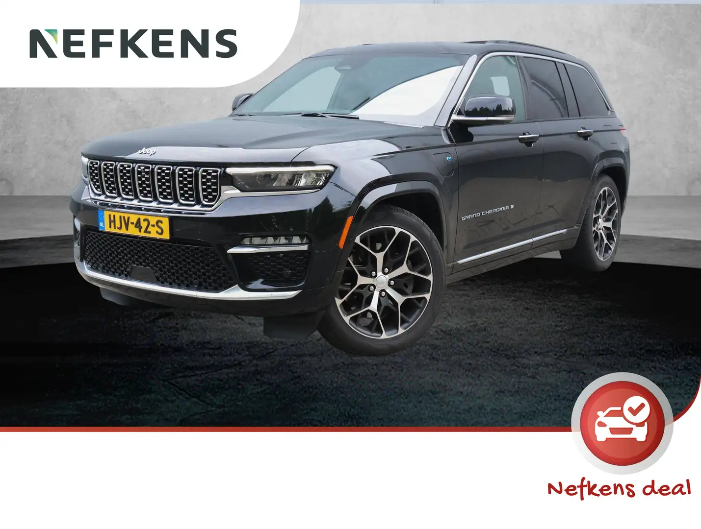 Jeep Grand Cherokee 2.0 Summit Reserve 4xe | Navigatiesysteem | voor-e Nero - 1