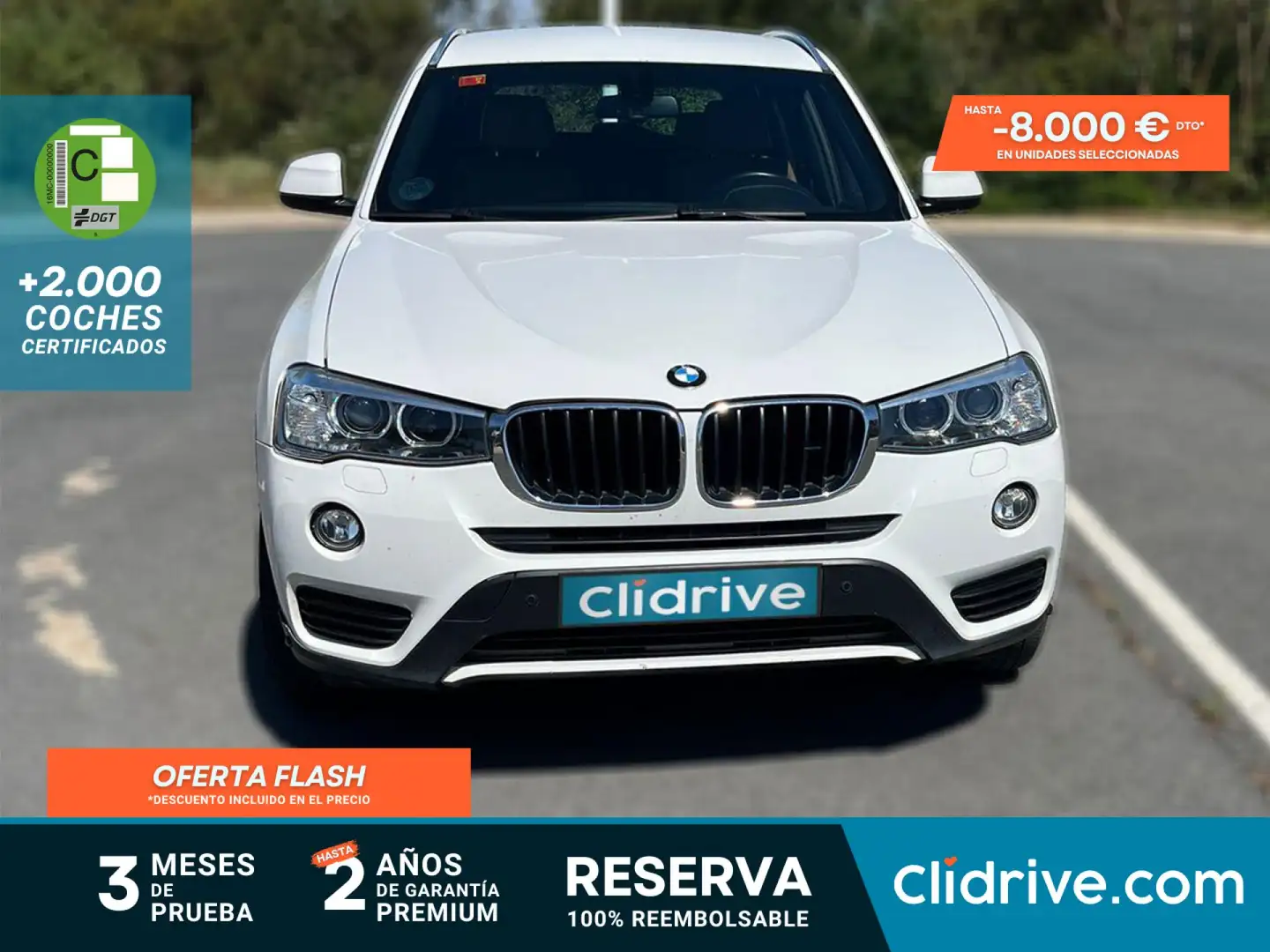 BMW X3 xDrive 20dA Blanco - 1