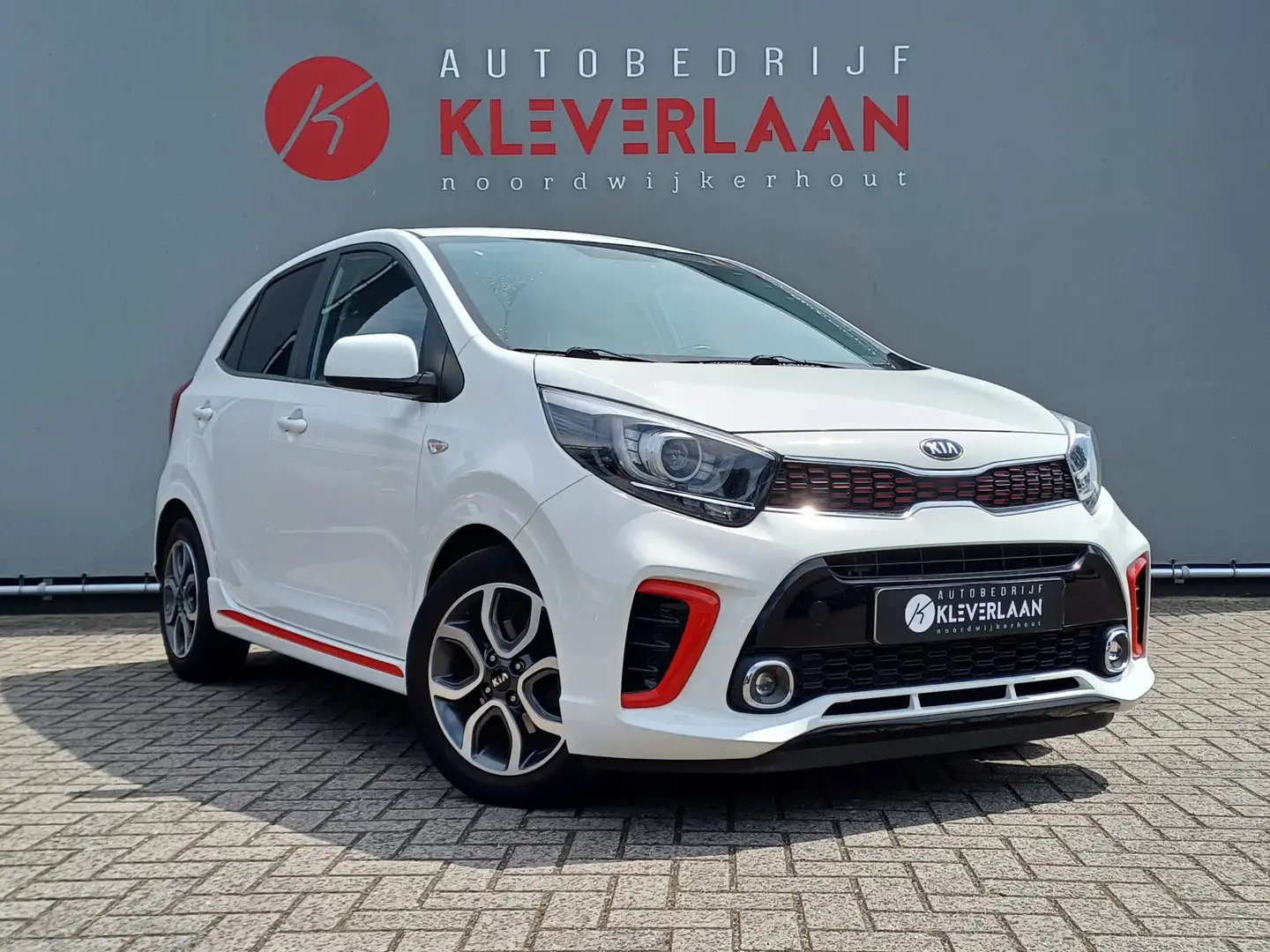 Kia Picanto 1.0 MPi GT-Line Edition | CAMERA | AIRCO | FABRIEK Wit - 1