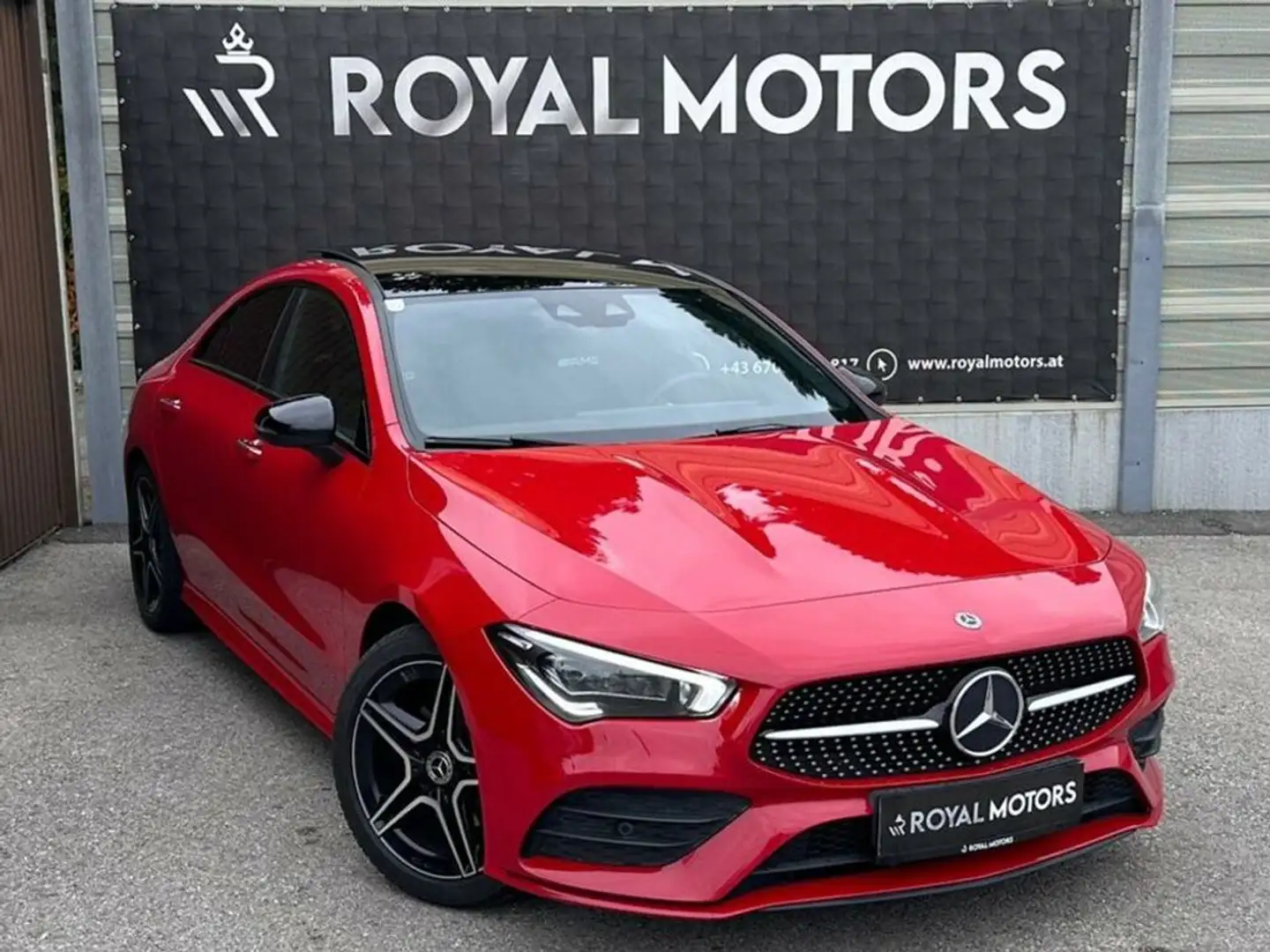 Mercedes-Benz CLA 180 d/AMG Czerwony - 1