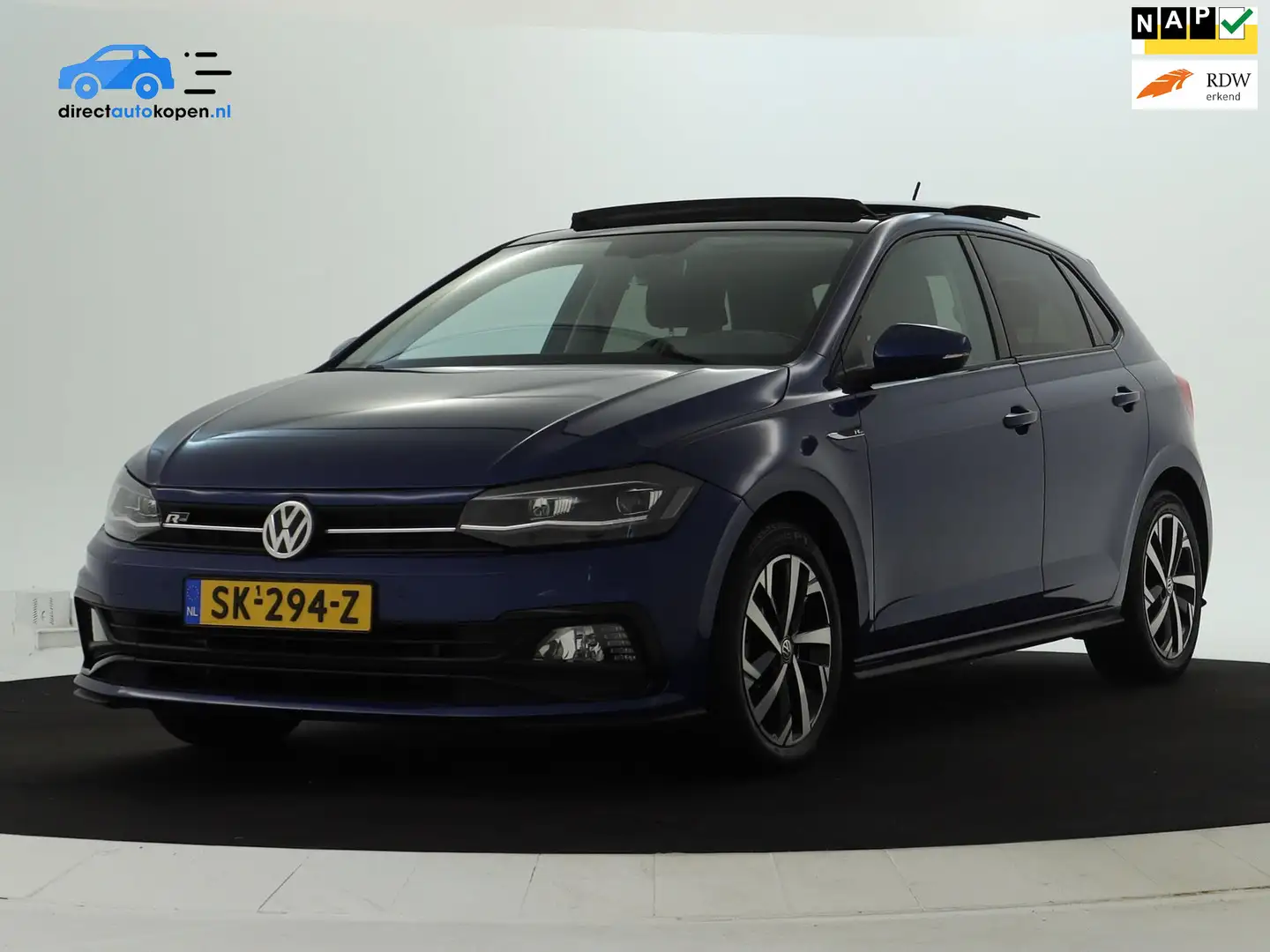 Volkswagen Polo 1.0 TSI Highline R-Line PANO | LED | NAVI | CarPla Azul - 1