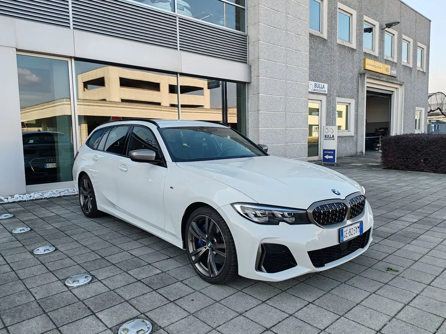 BMW 340 d Msport xDrive Touring 340cv FariLED Cerchi 19 Blanc - 2