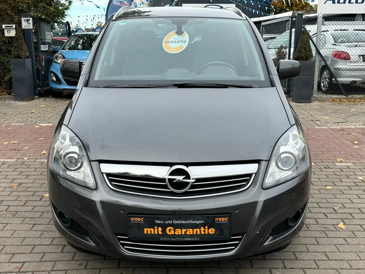 Opel Zafira B 1.7 CDTI*1.Hd.*Xenon*7Sitze*EU5*TÜV NEU Grijs - 2