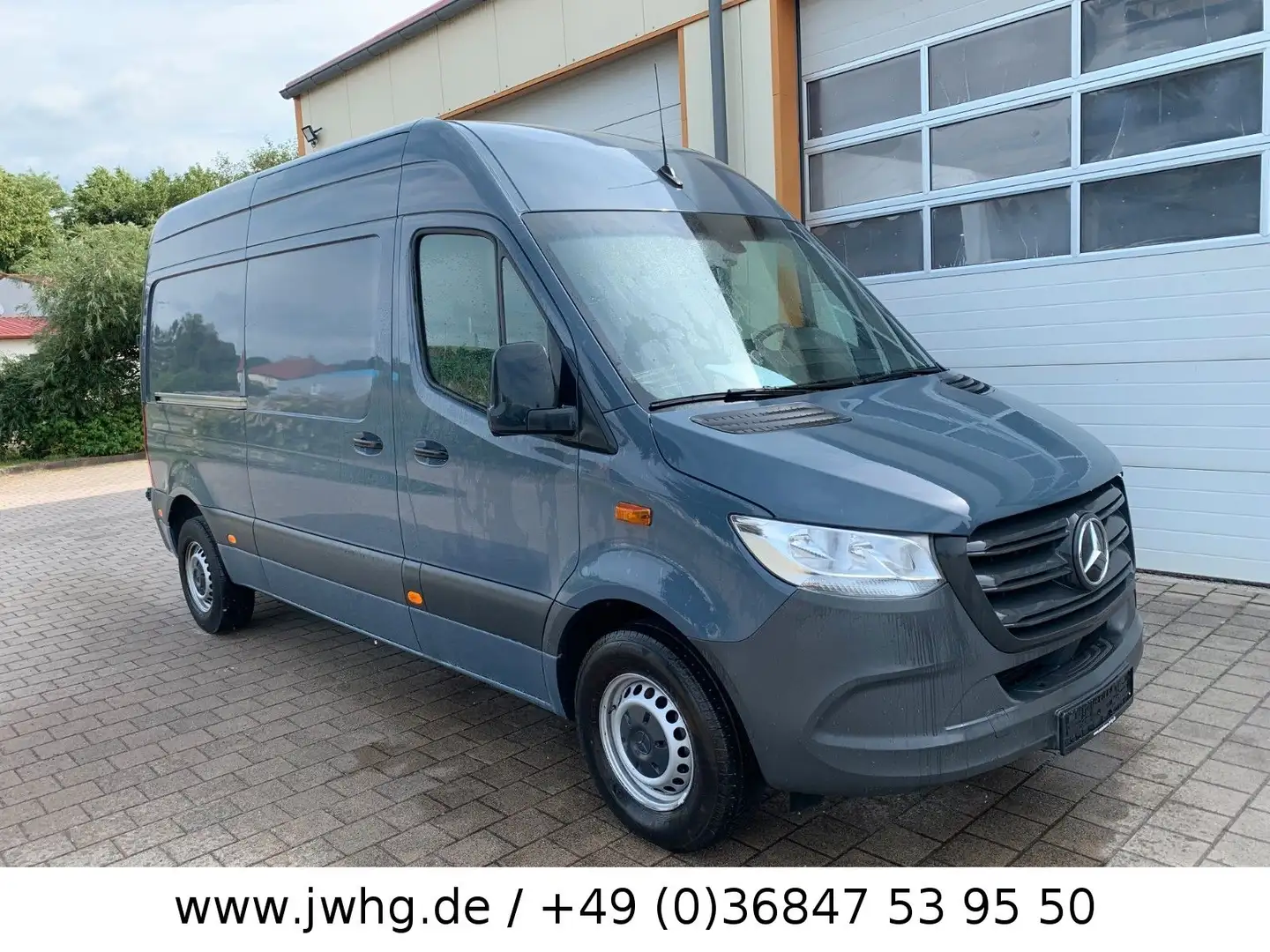 Mercedes-Benz Sprinter eSprinter 47kWh Hoch L2 Radio Media Kam Klima Grijs - 2