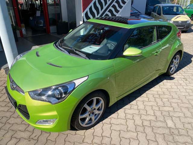 Hyundai VELOSTER blue Premium Sitzheizg Panorama Leder