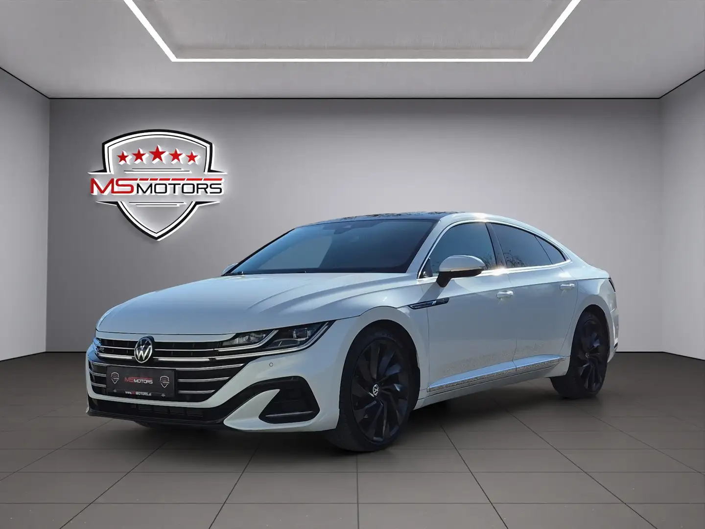 Volkswagen Arteon 2.0 TDI 4Motion*R-LINE*PANO*HEAD UP*ACC*KEYLESS* Weiß - 1