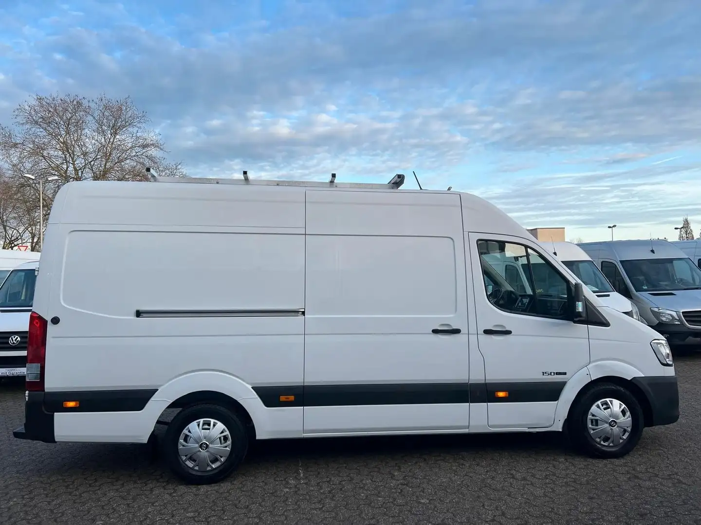 Hyundai H 350 2,5 CRDI Maxi Hoch+Lang*Glaßtranporter* Bílá - 2
