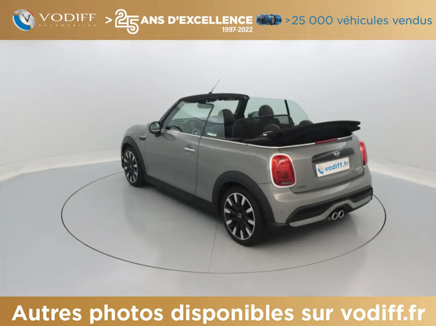 MINI Cooper MINI S CABRIOLET 178 CV EDITION PREMIUM PLUS Gris - 2