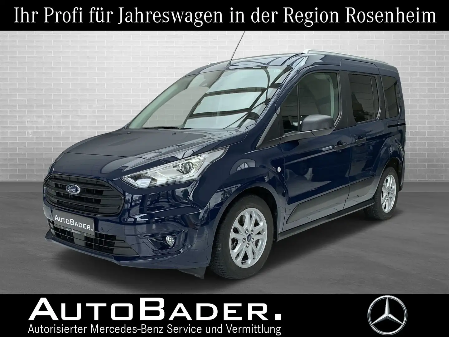 Ford Transit Connect Transit Connect 1.5 Eco Trend Xenon ParkSitz-Pkt Blau - 1