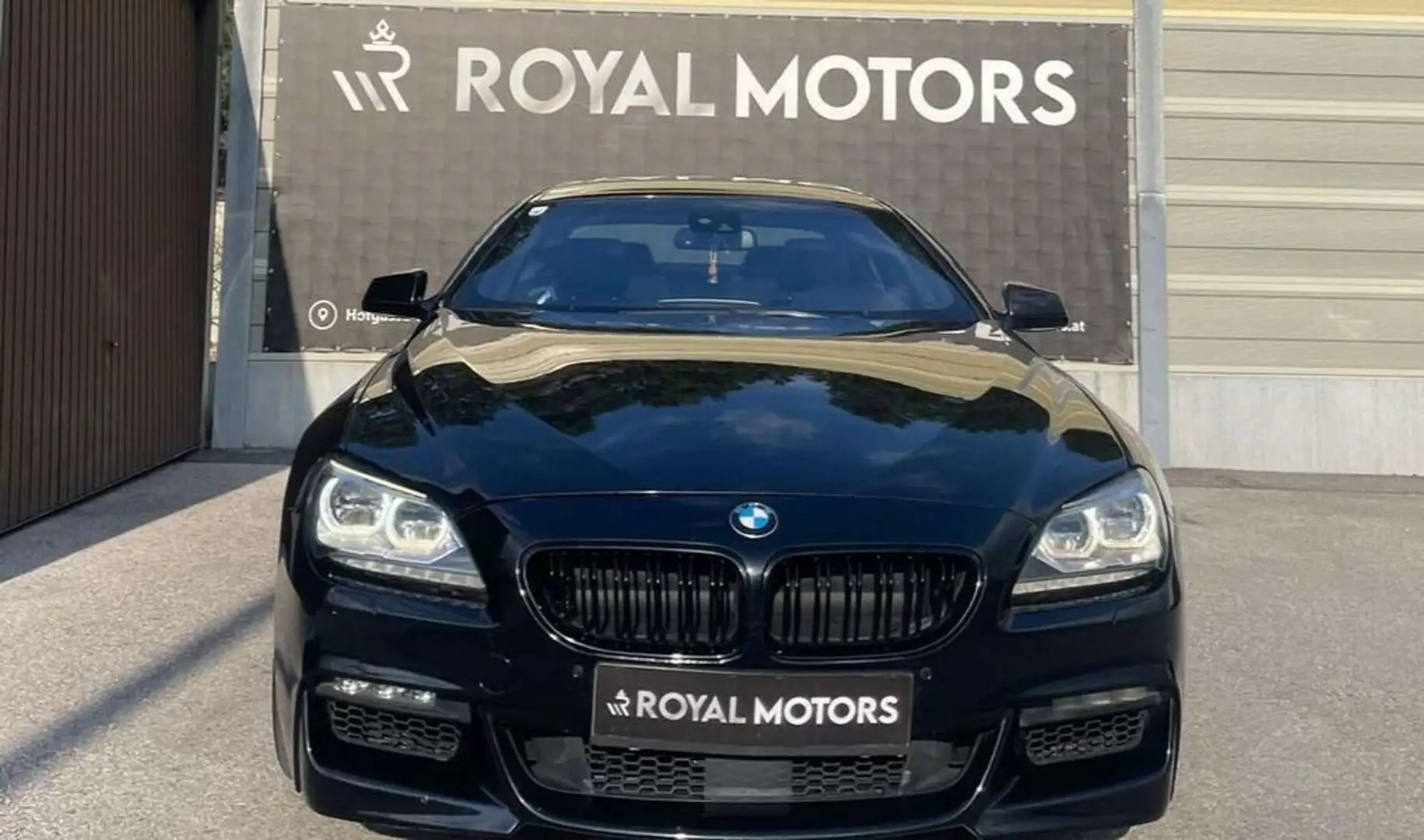 BMW 640 d Schwarz - 2