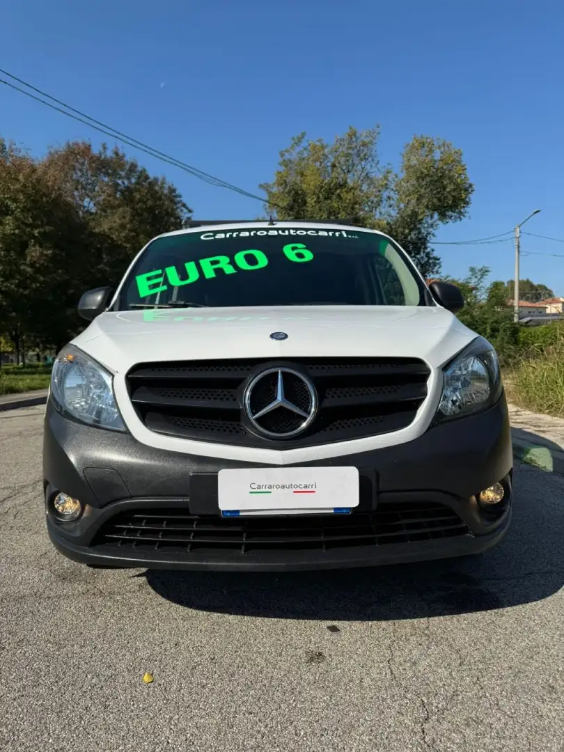 Mercedes-Benz Citan 1.5 111 CDI S&S Furgone Long Blanc - 1