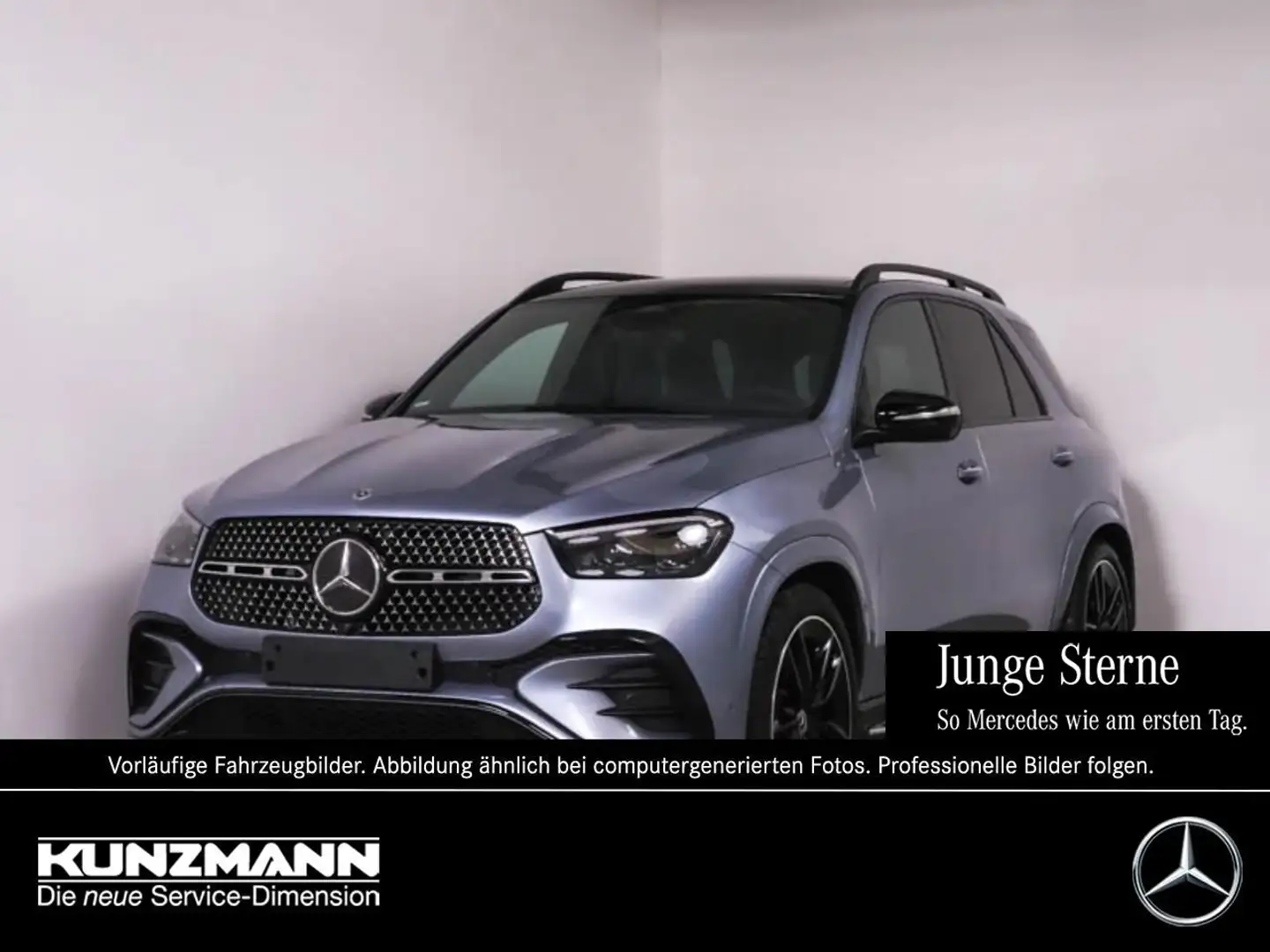 Mercedes-Benz GLE 580 4M AMG Night Panorama NP 137.683 AHK Blau - 1