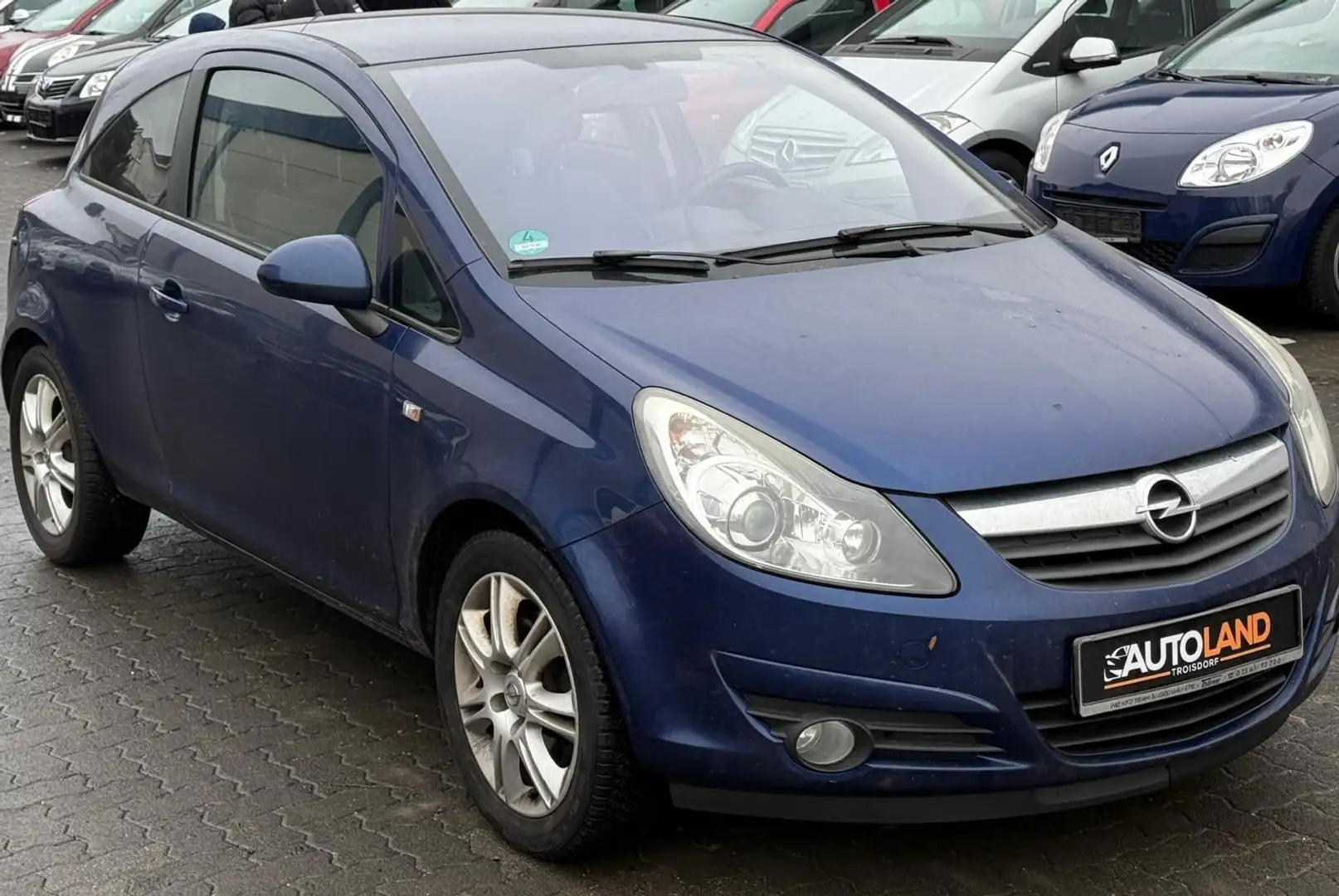 Opel Corsa D *110 Jahre*TEMPO*LENKRAD+SITZHEIZUNG Blau - 1