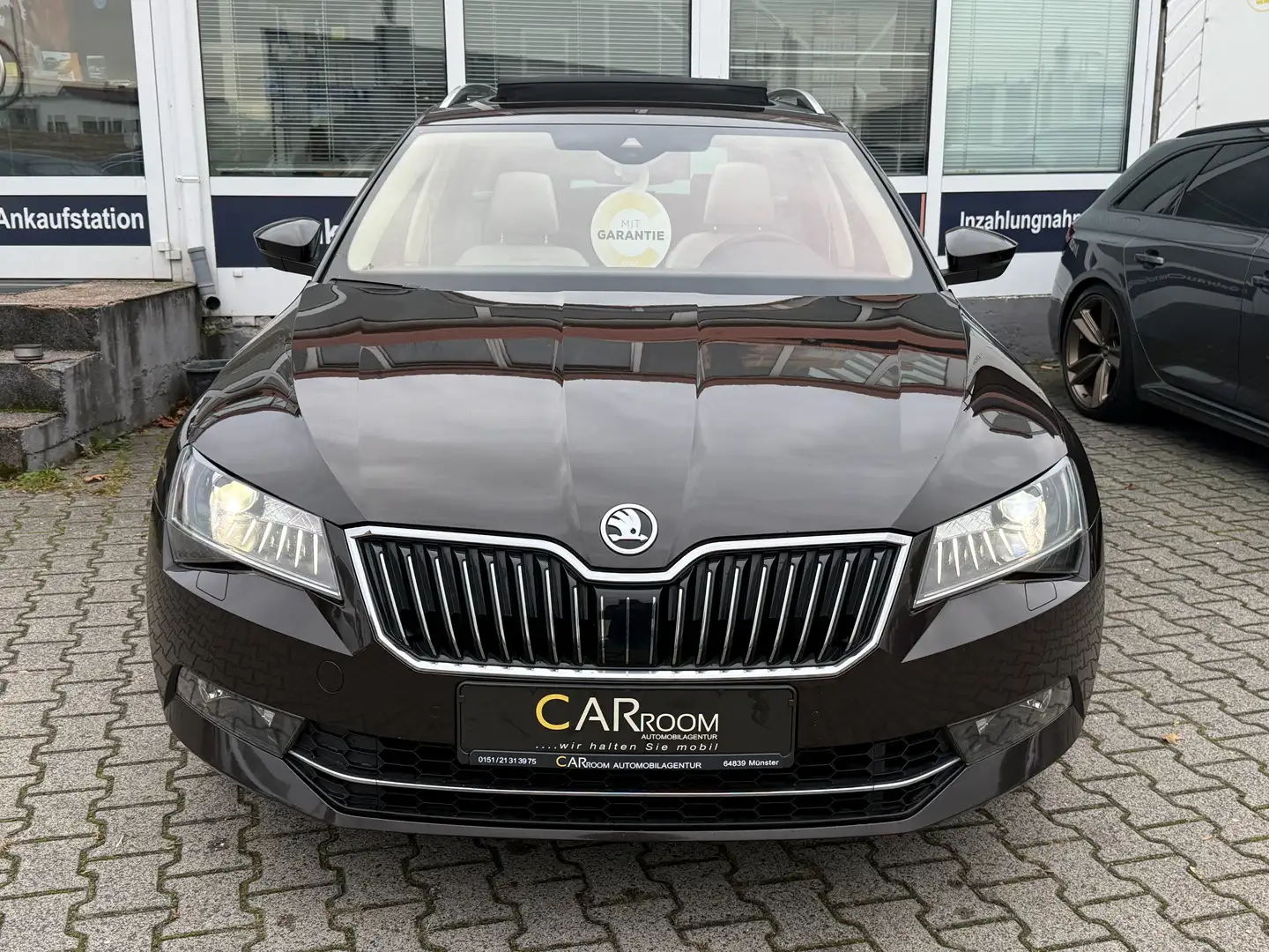Skoda Superb L&K 4x4*Pano*Ahk*Virtual*Volleder*Scheckheftgepfl Braun - 2