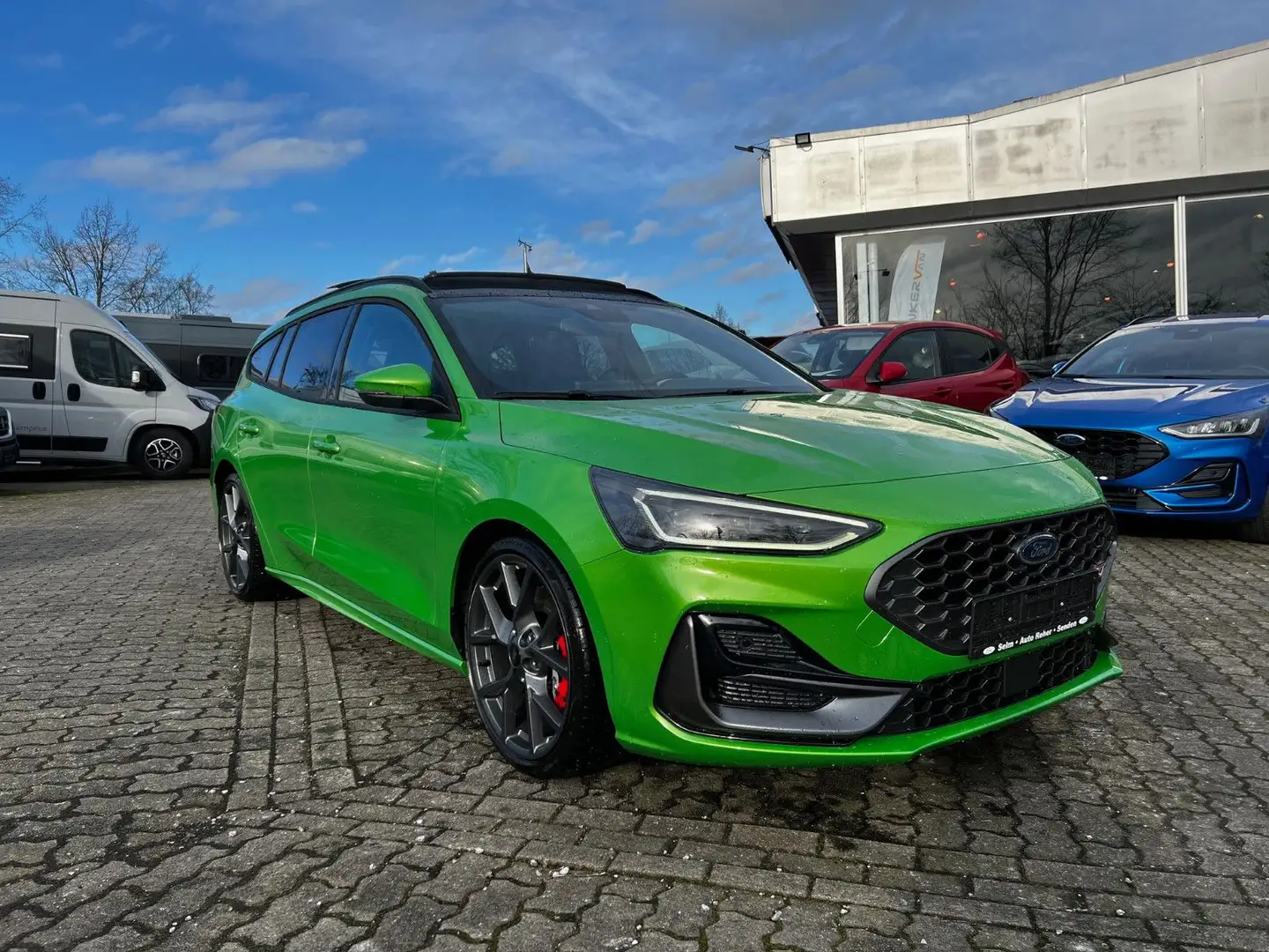 Ford Focus Turnier ST X 2,3l autom. Panodach ACC Blis Groen - 1