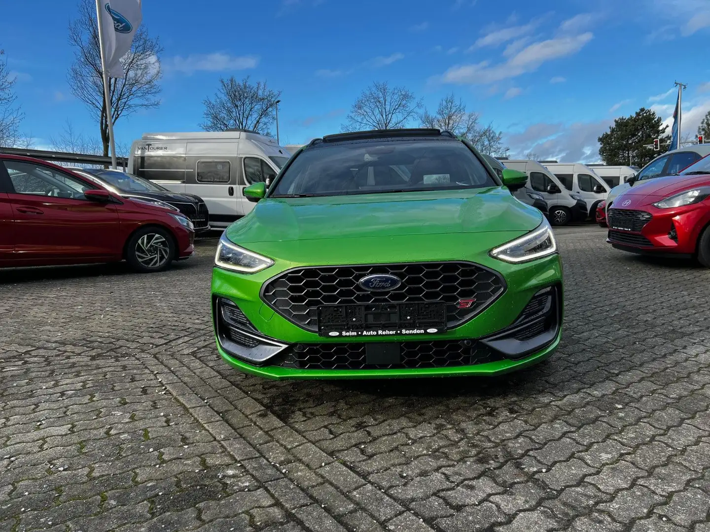 Ford Focus Turnier ST X 2,3l autom. Panodach ACC Blis Groen - 2