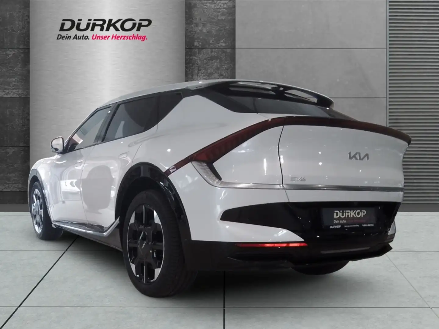 Kia EV6 Earth 84kWh Comfort Drive Wärmepumpe Soundsystem A Weiß - 2