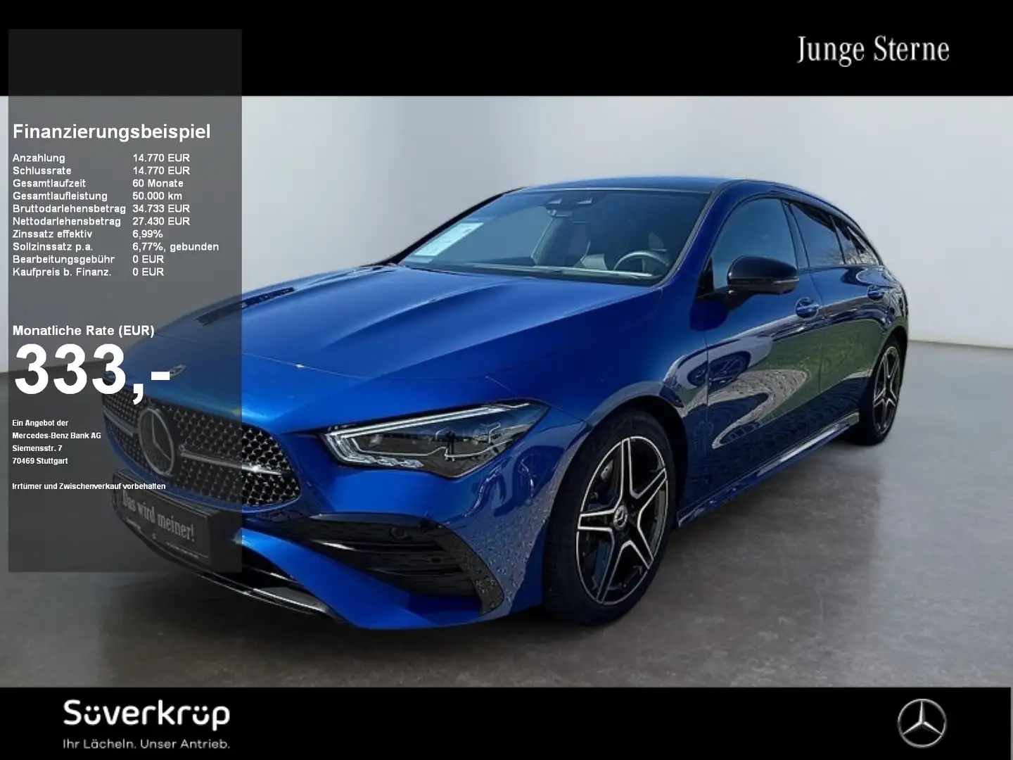 Mercedes-Benz CLA 200 d SB , Blu/Azzurro - 1
