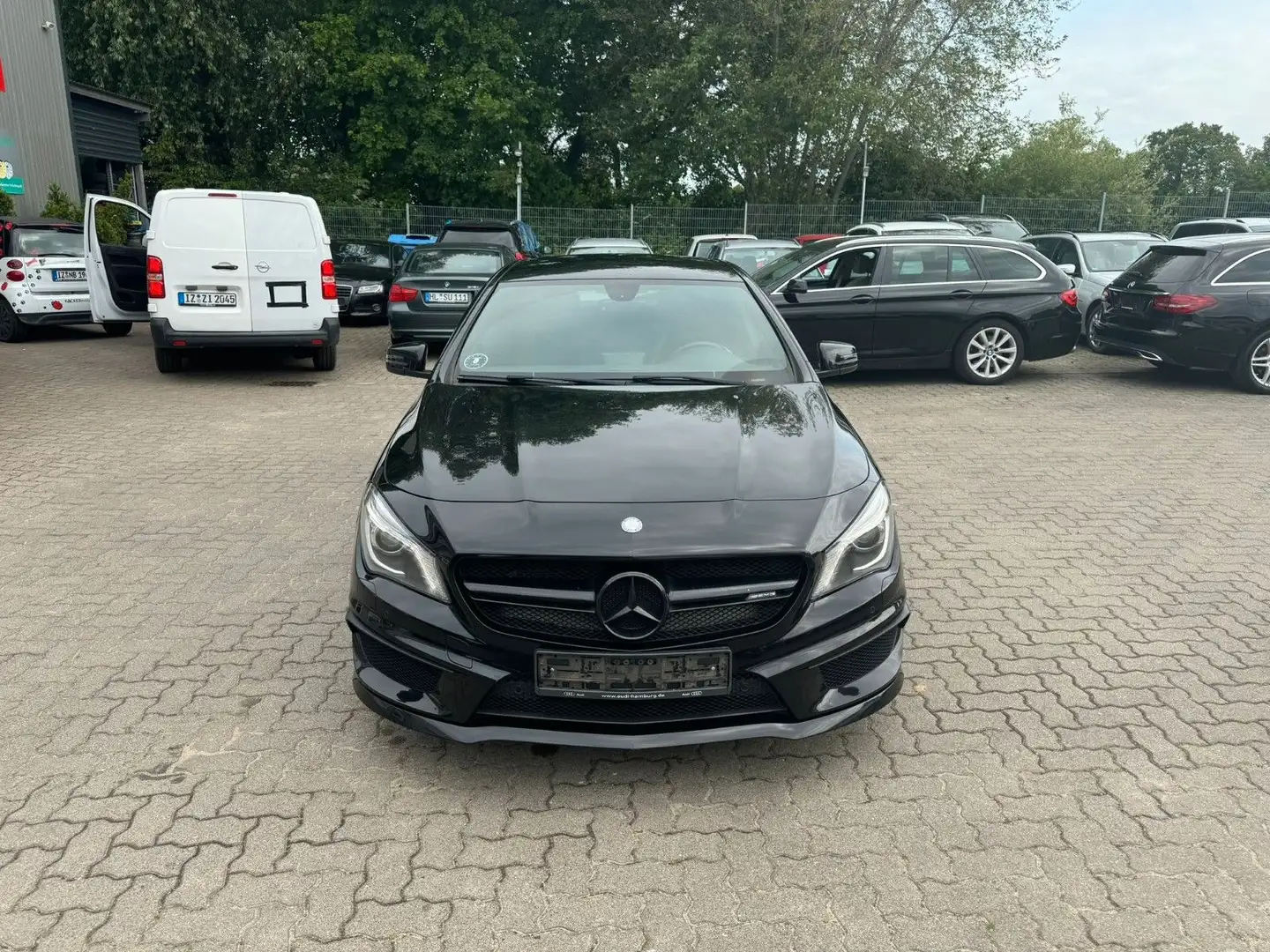Mercedes-Benz CLA 45 AMG -PERFORMANCE°4-MATIC°BI-XEN°ALCANTARA! Negro - 2