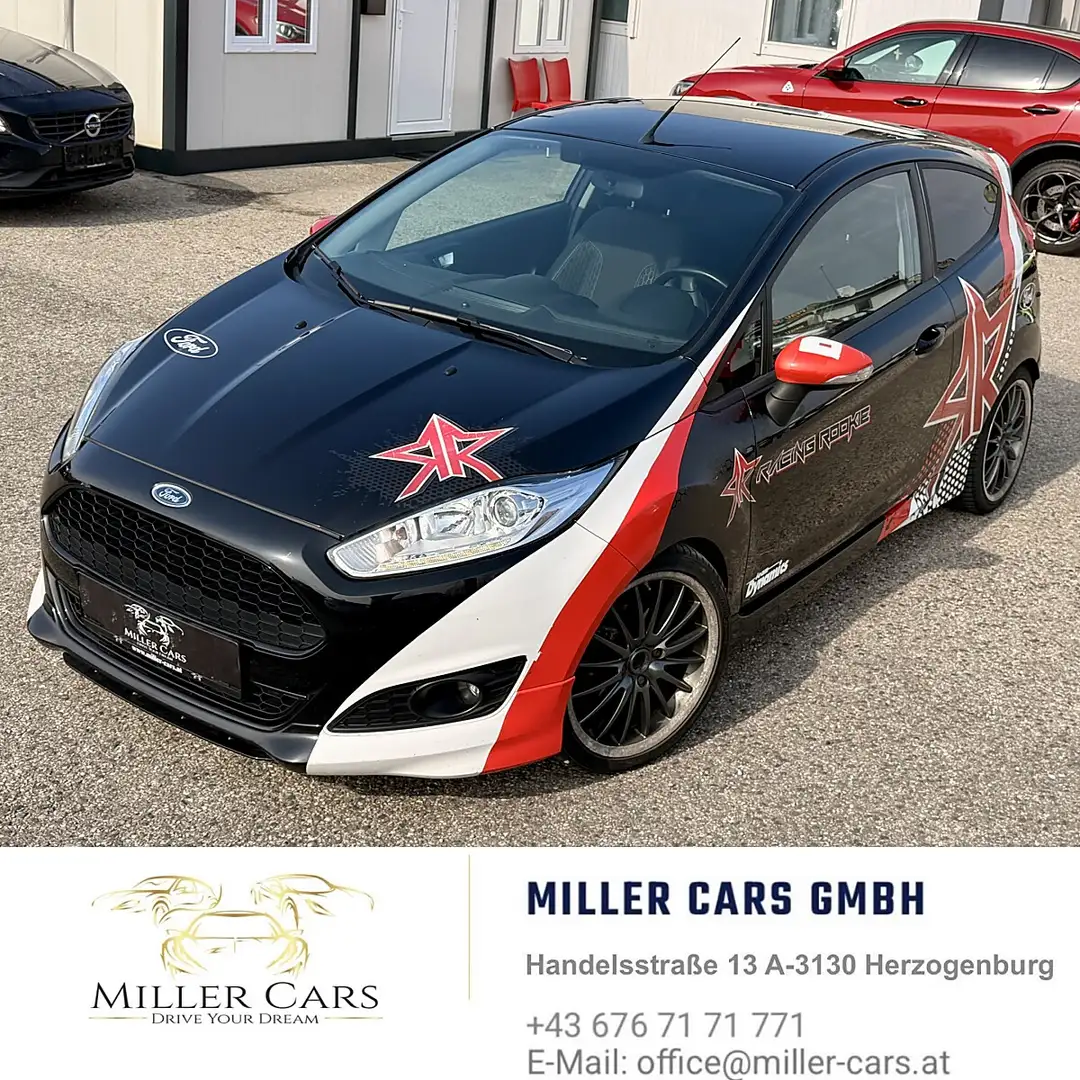 Ford Fiesta Sport 1,0 EcoBoost Start/Stop*Servicegepflegt*Z... Schwarz - 2