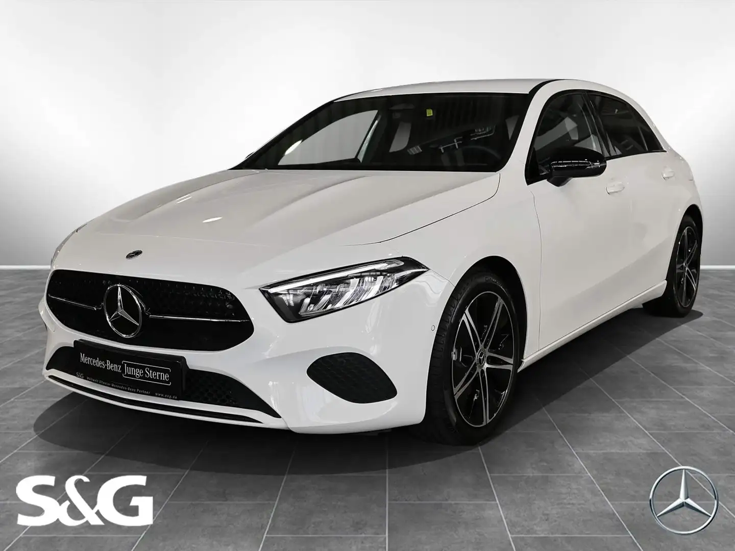 Mercedes-Benz A 200 KAMERA+CARPLAY+LED+NIGHT PAKET+MBUX+18" Weiß - 1