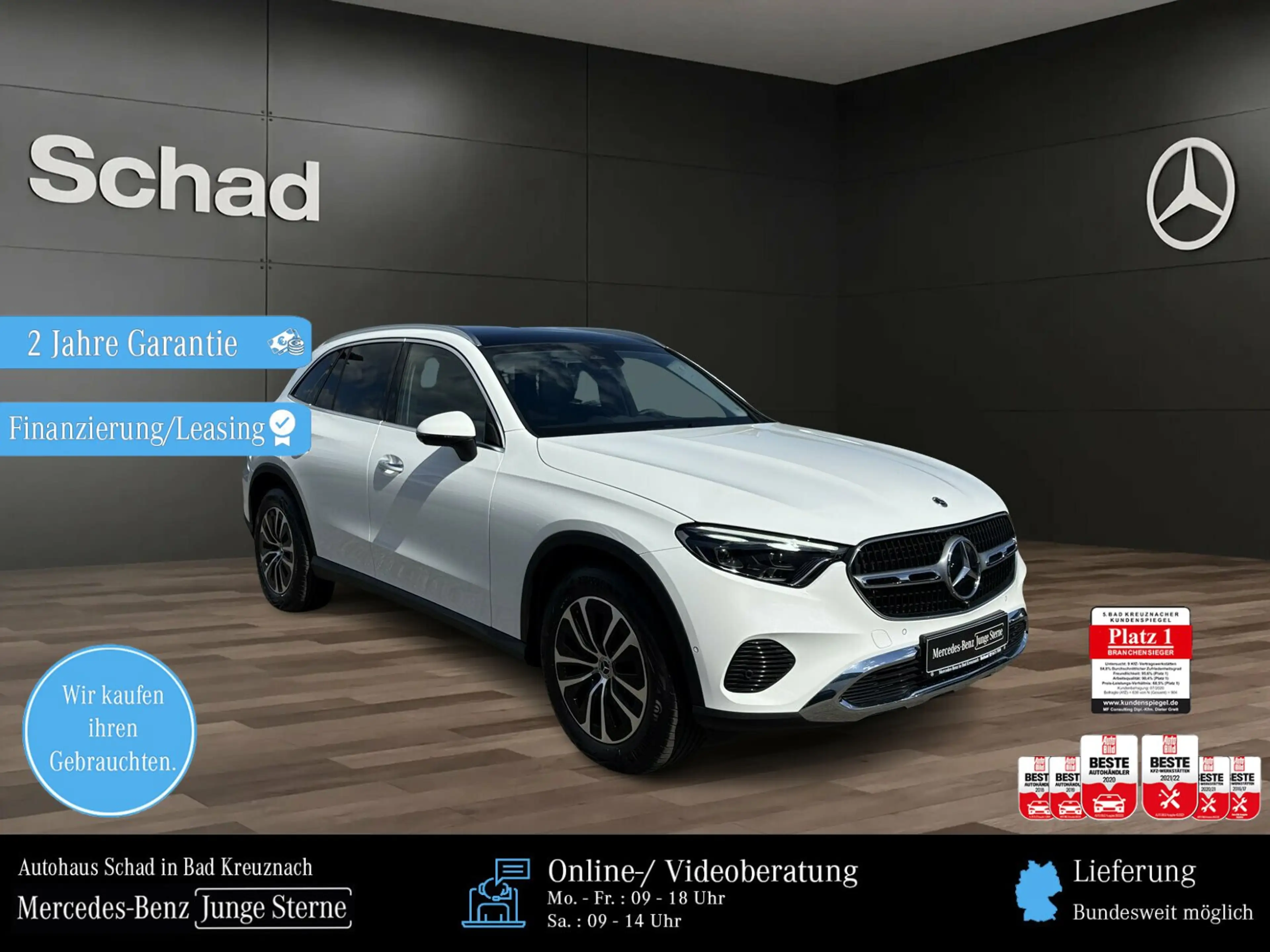 Mercedes-Benz GLC 220 GLC 220d 4M AVANTG. PANO+DIGITAL LED+360°+MEMORY