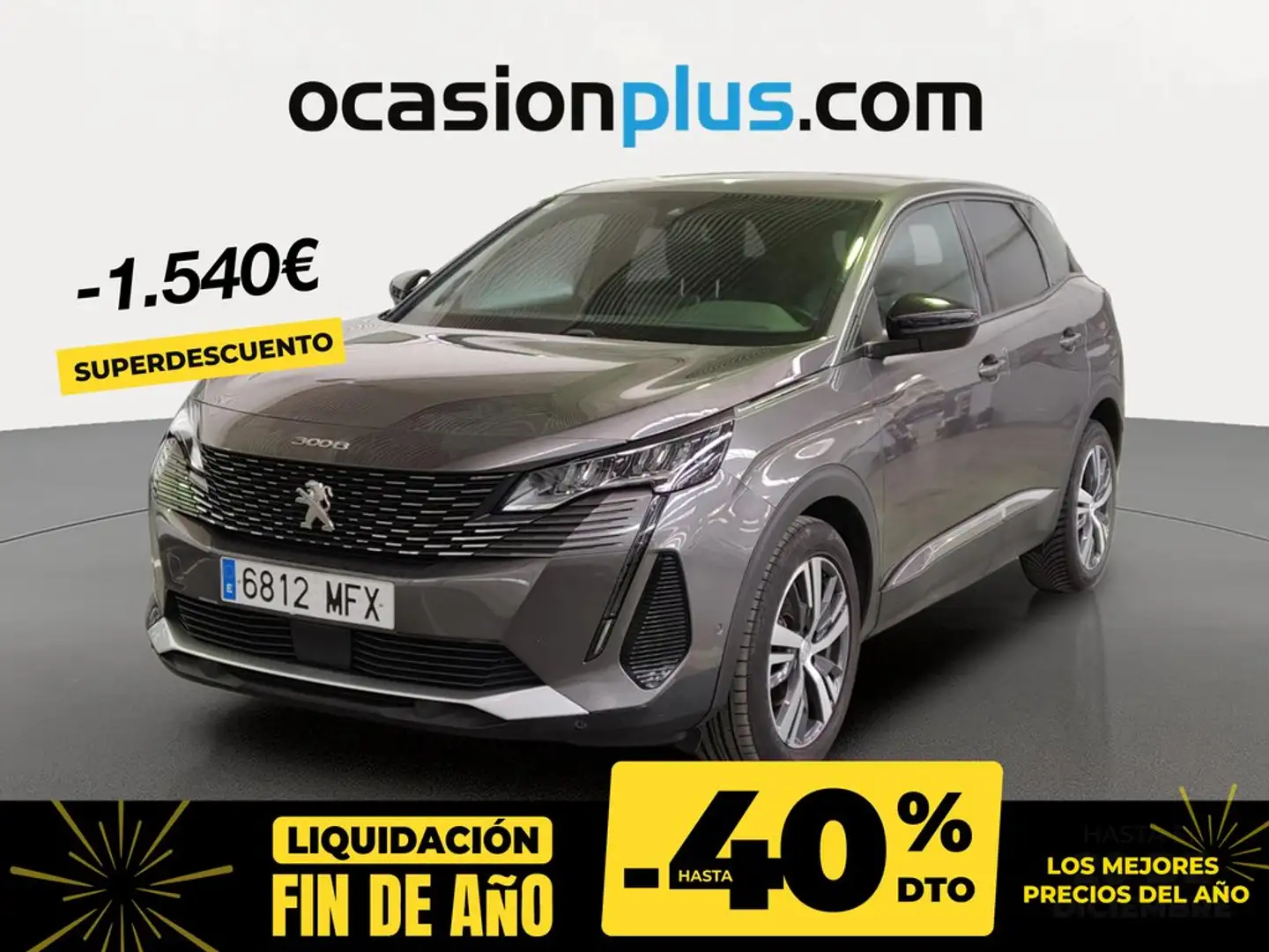 Peugeot 3008 1.2 S&S PureTech Allure Pack 130 Grau - 1