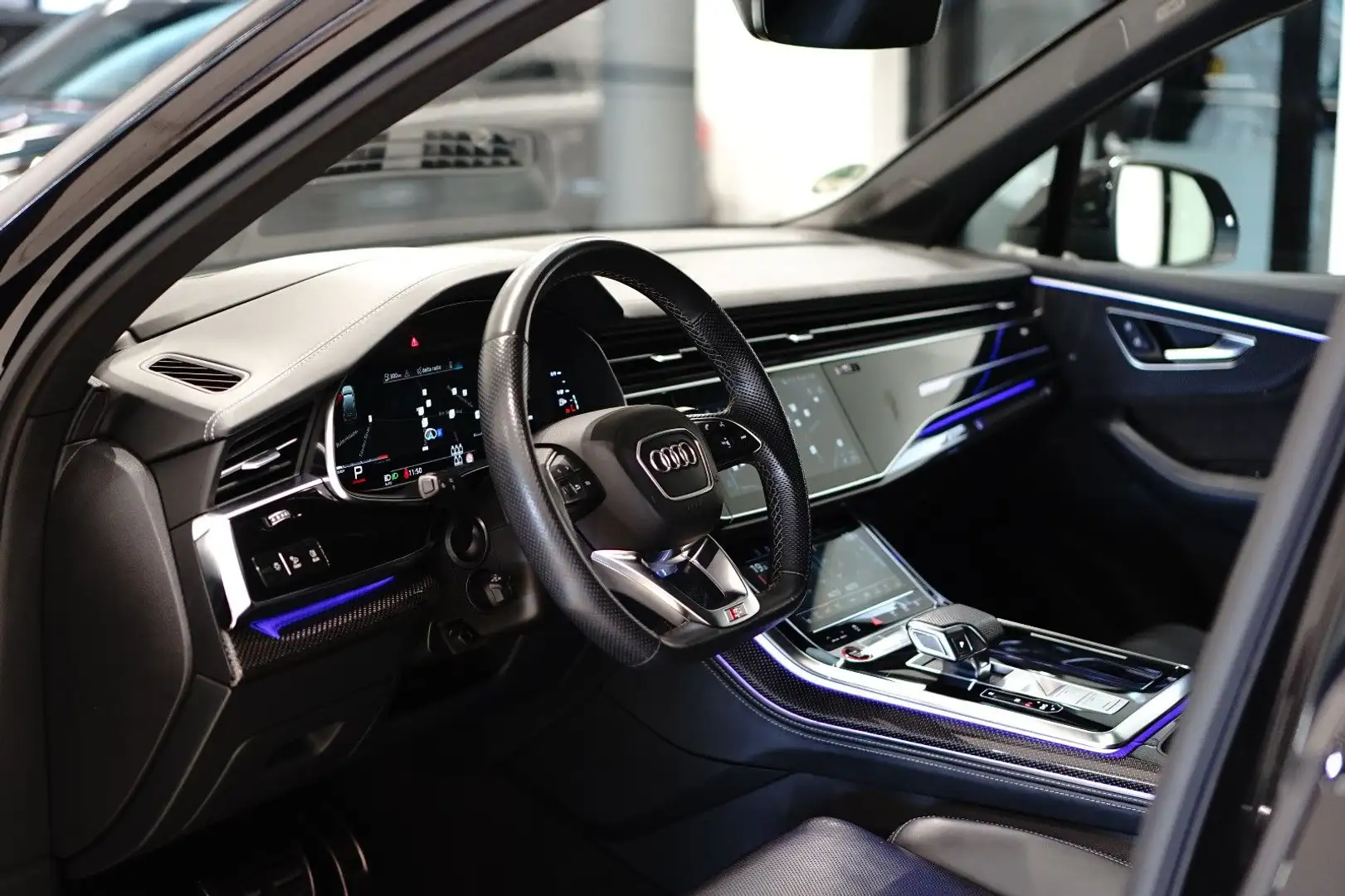 Audi SQ7 4.0|RS-7SITZ|HUD|SOFT|LUFT|MASAG|CARBON|B&O| Schwarz - 2