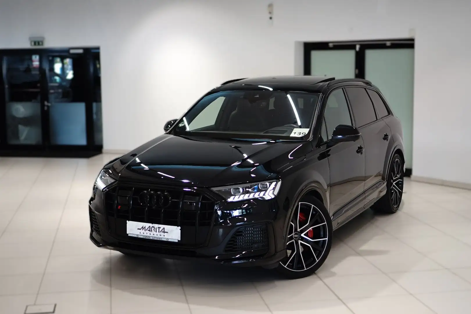 Audi SQ7 4.0|RS-7SITZ|HUD|SOFT|LUFT|MASAG|CARBON|B&O| Schwarz - 1