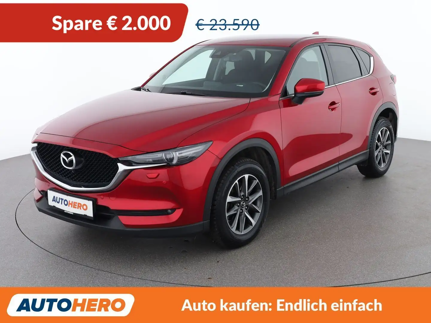 Mazda CX-5 2.2 Turbodiesel Revolution AWD Rojo - 1