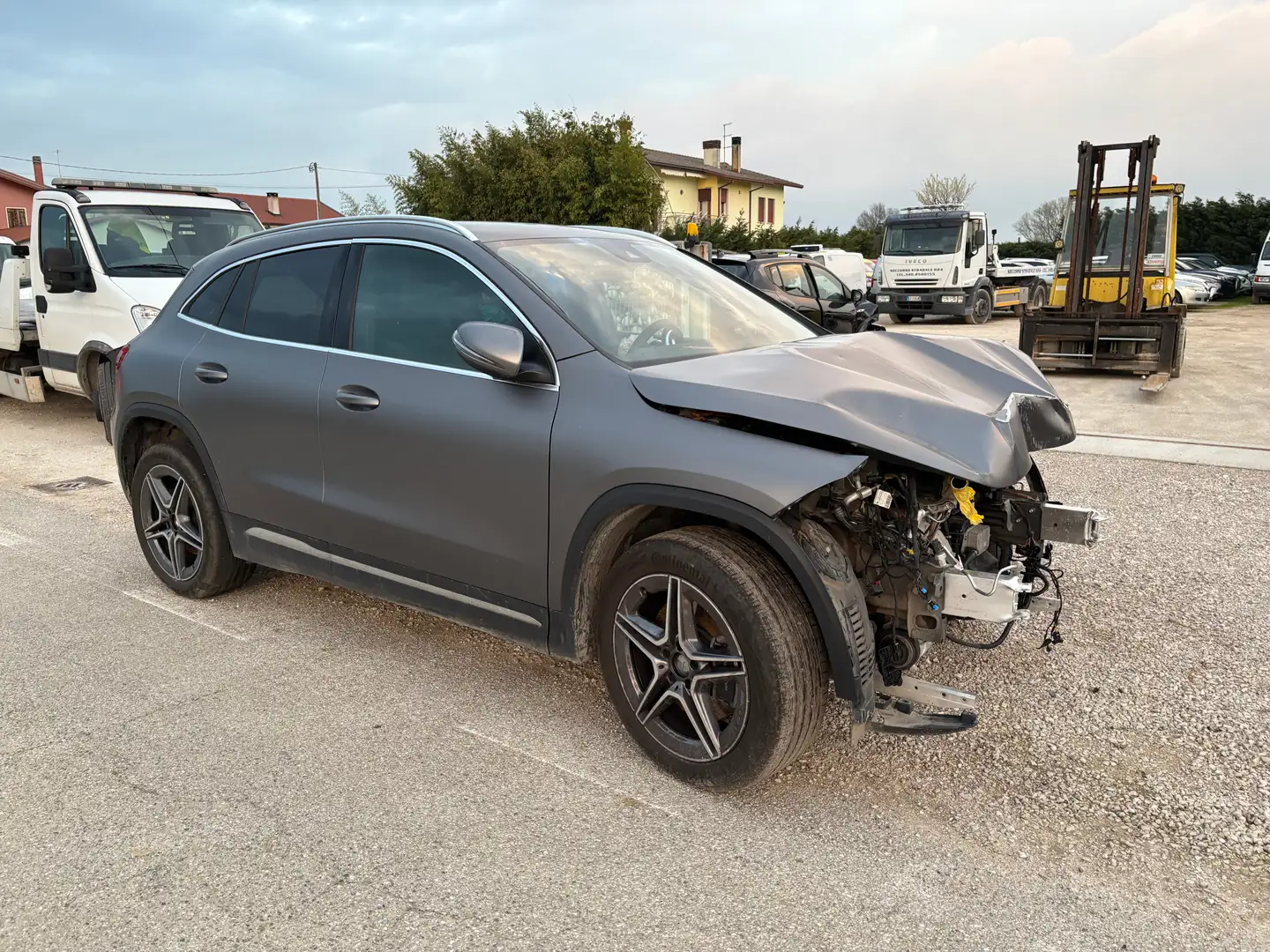 Mercedes-Benz GLA 250 GLA 250 Premium 4matic auto Grigio - 2