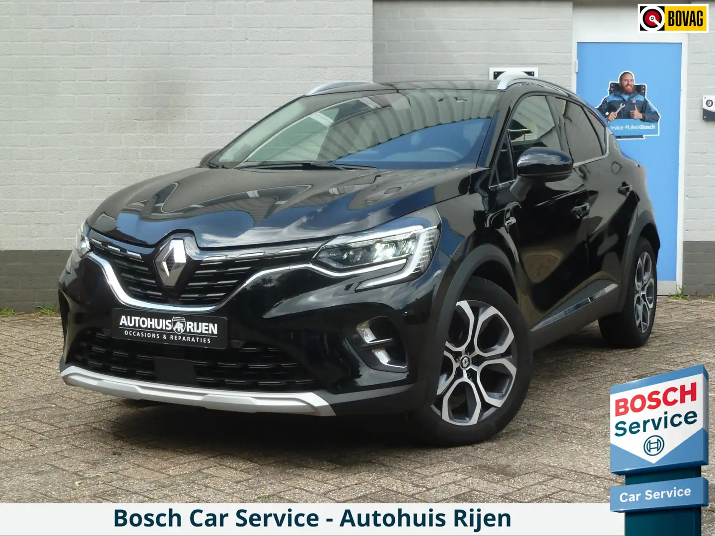 Renault Captur 1.3 Mild Hybrid 160 Techno|Groot-Navi|Adapt.Cruise Negro - 1