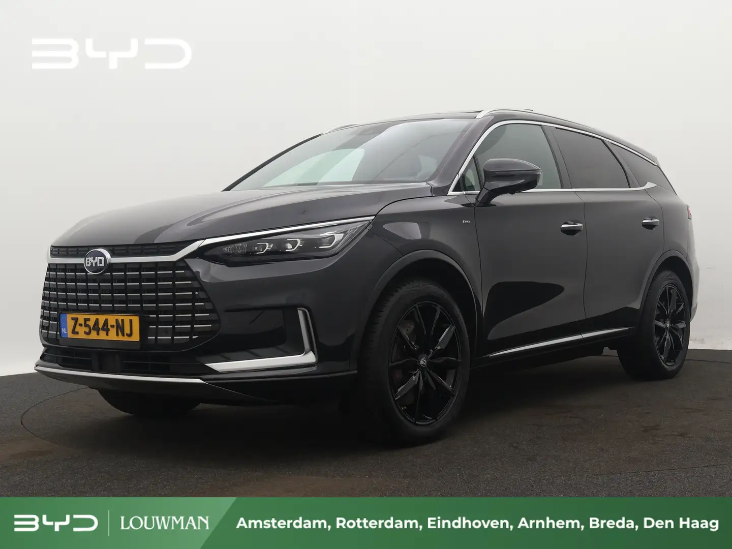 BYD Tang AWD Executive 86 kWh | 400 KM rijbereik | Stoelver Zwart - 1