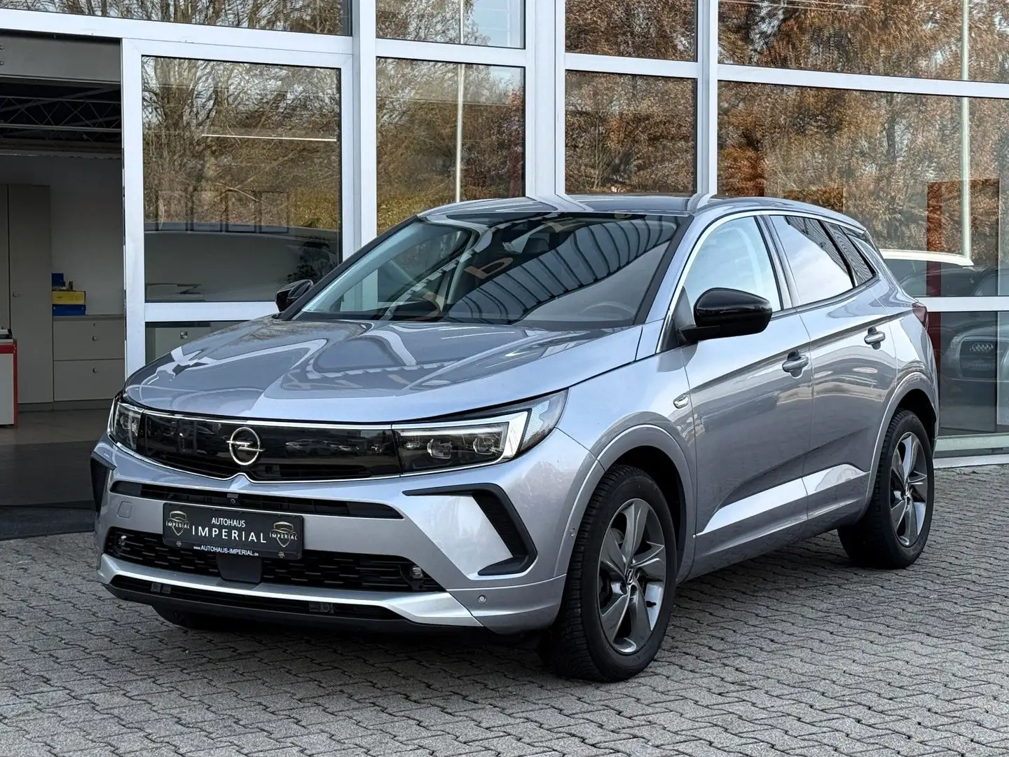Opel Grandland X Grandland LEDER+NightVision+ACC+360+LED+SiBe+Nav Grau - 1