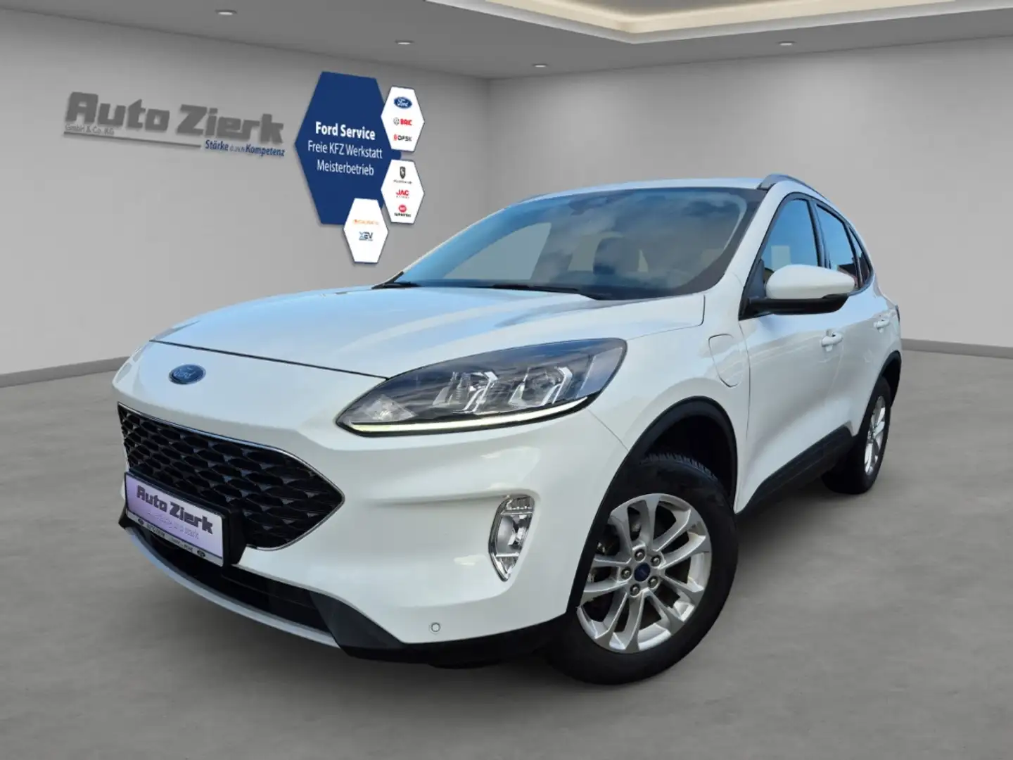 Ford Kuga Plug-In Hybrid Cool & Connect,PDC, Scheckheft Weiß - 1